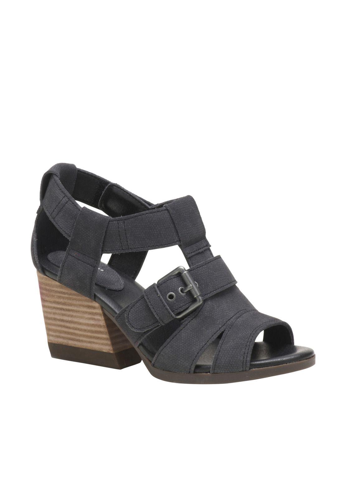 Sandalia Optic Negro Mujer-0