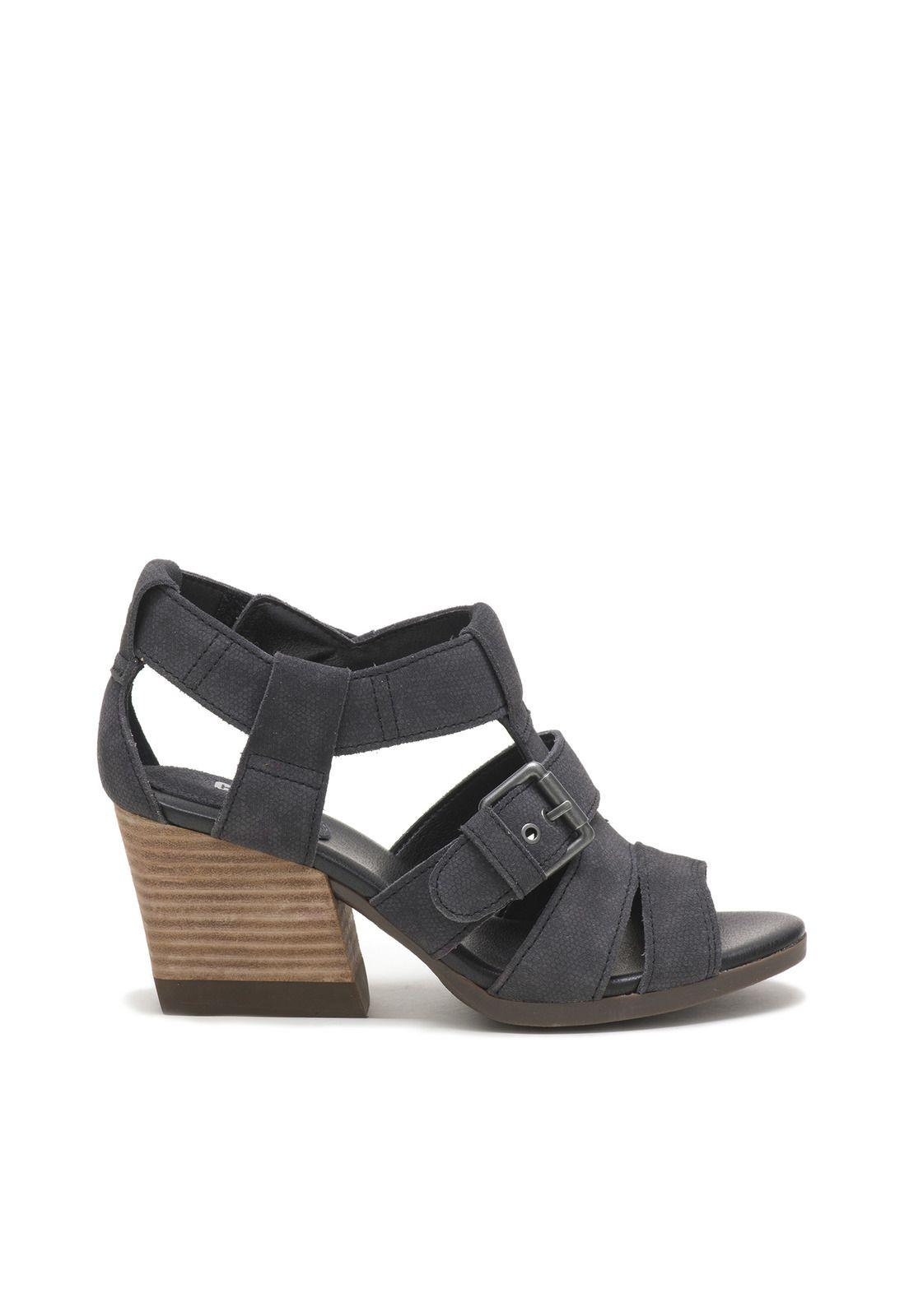 Sandalia Optic Negro Mujer-1