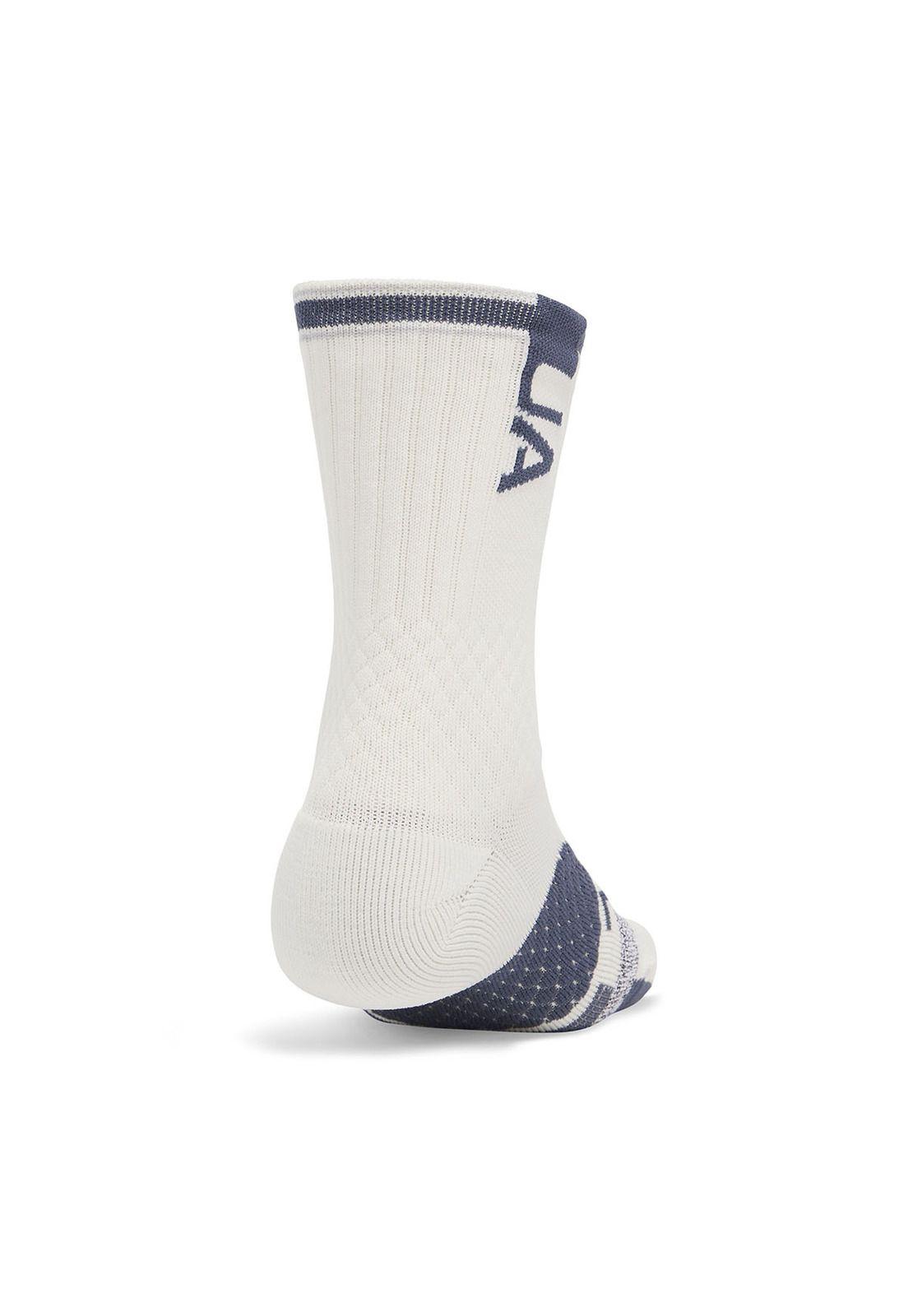Calcetín Armourdry Playmaker Blanco Unisex-1