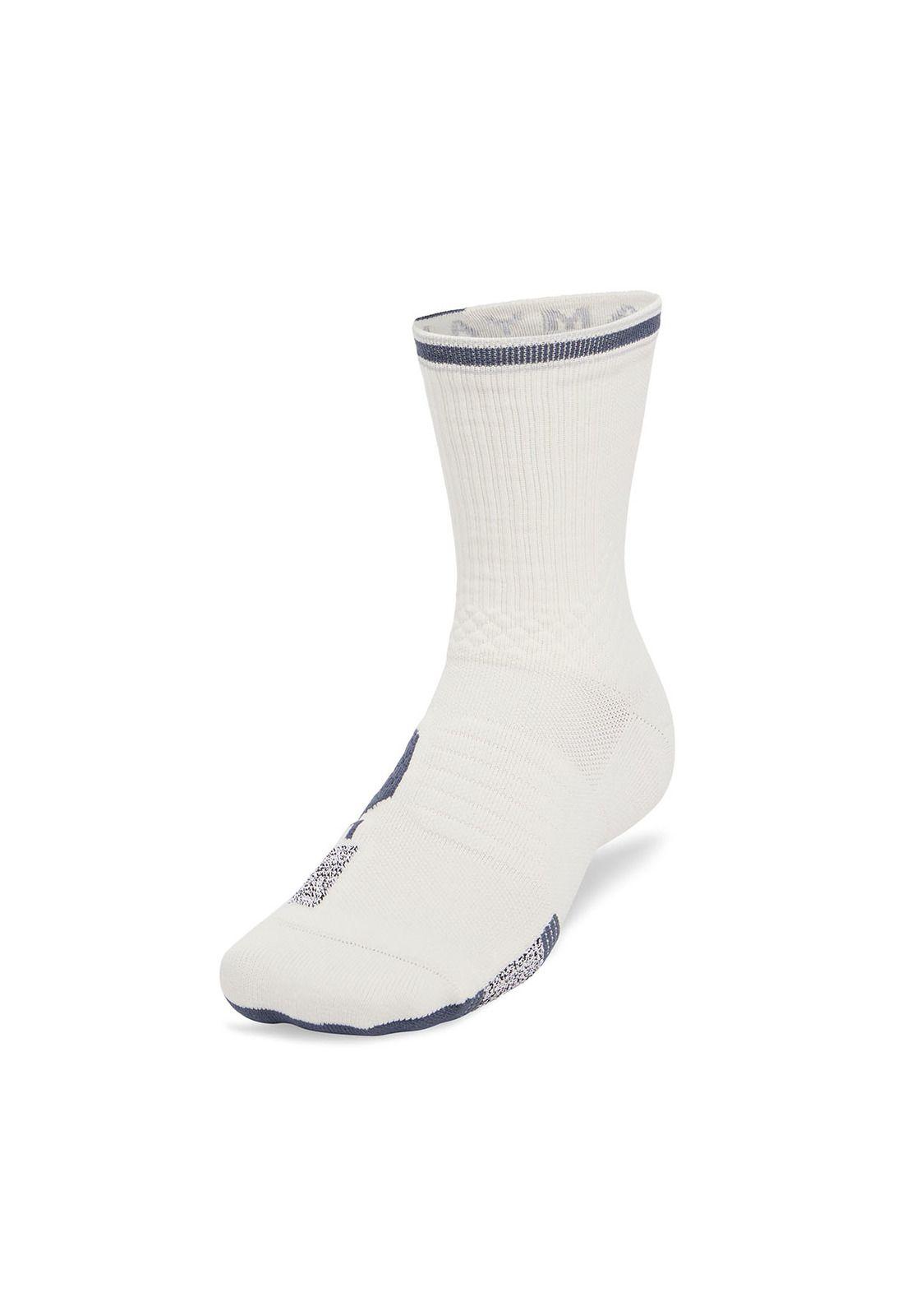 Calcetín Armourdry Playmaker Blanco Unisex-2