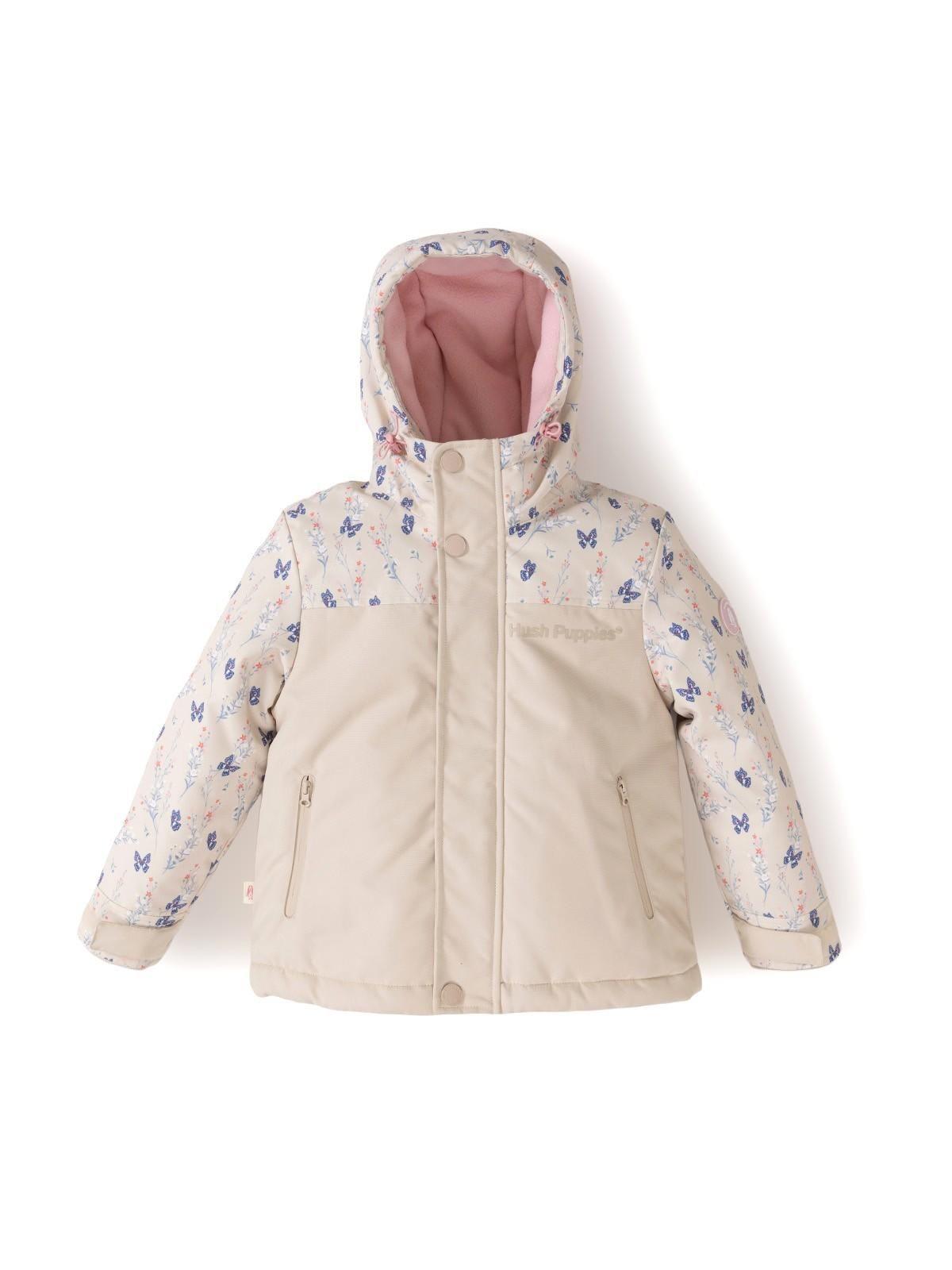 Parka Waterproof Silvestre Niña Beige-0