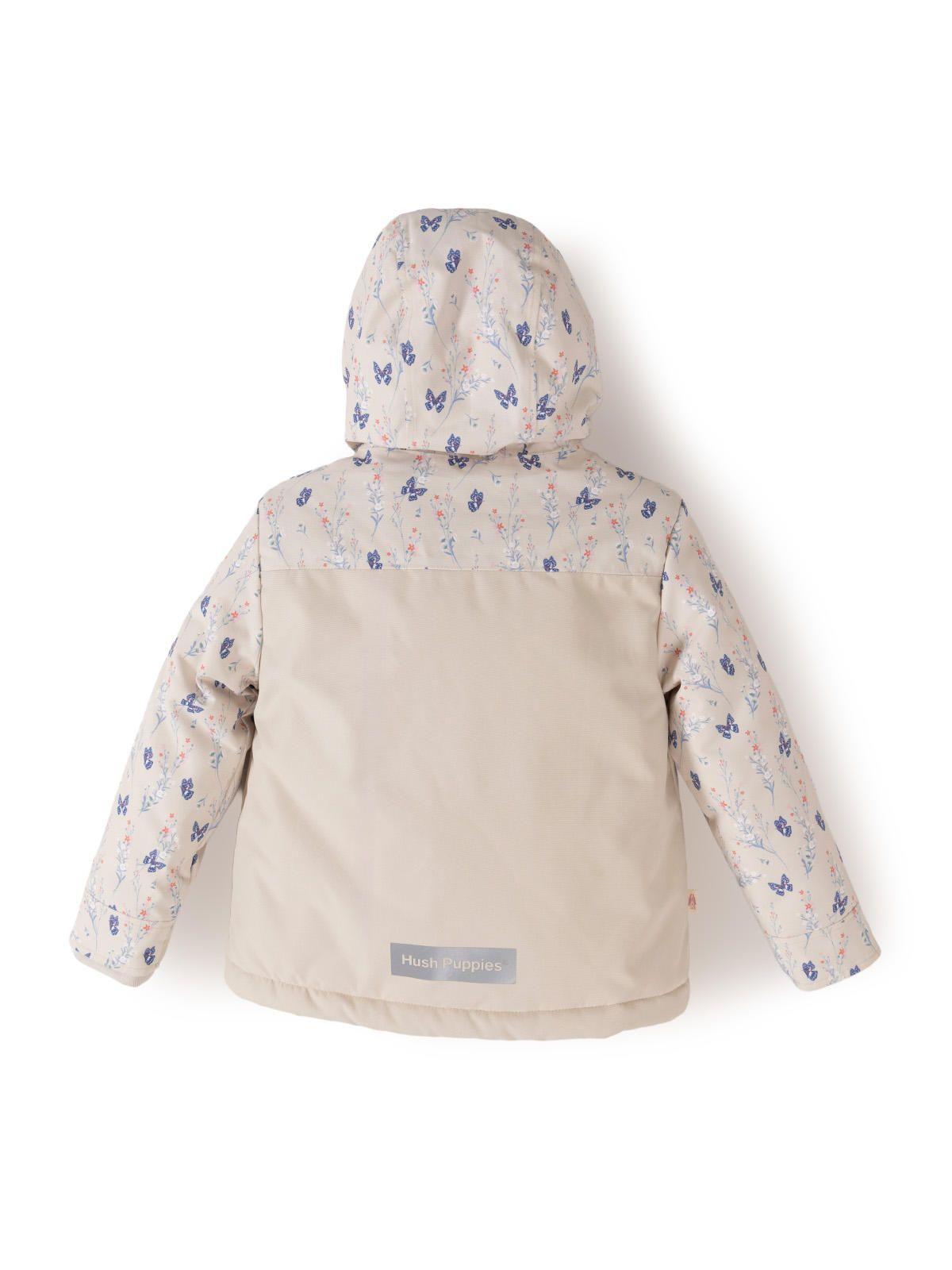 Parka Waterproof Silvestre Niña Beige-1