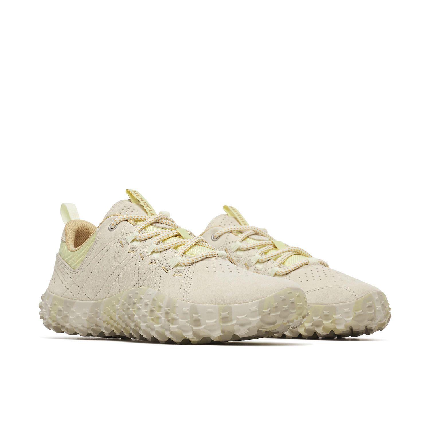 Zapatilla Cuero Mujer Wrapt Crema-3