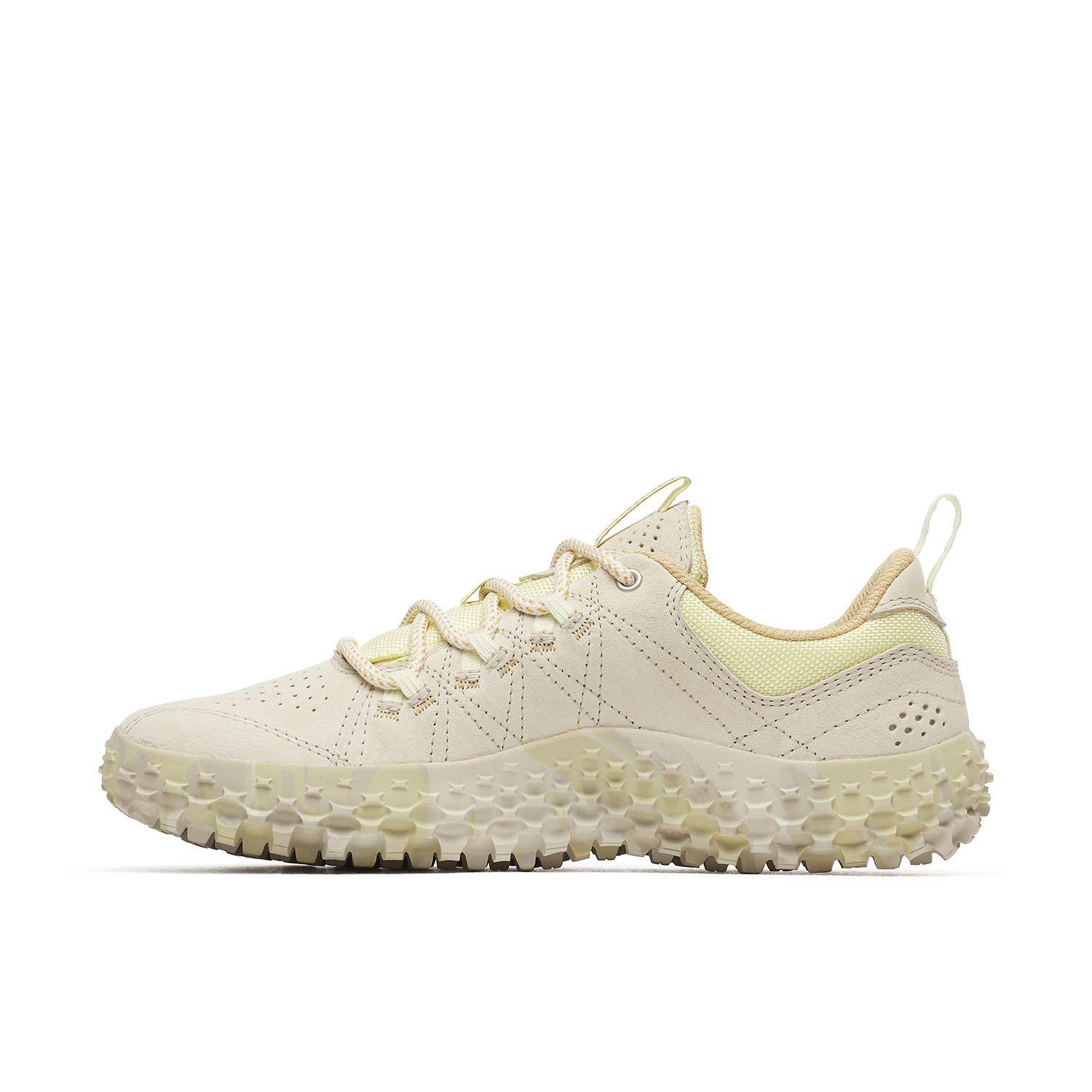 Zapatilla Cuero Mujer Wrapt Crema-1