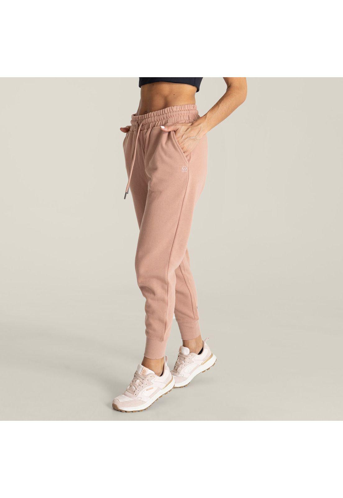Pantalón De Buzo Mujer Jogger Pant Cloe Beige-1