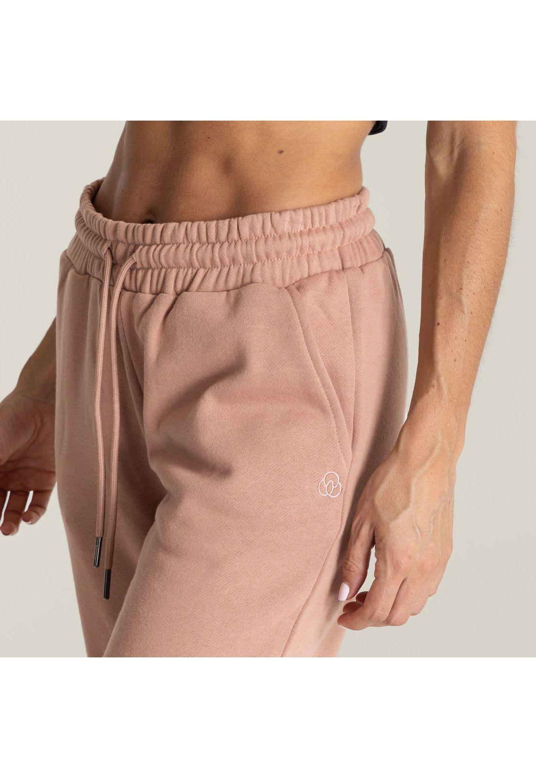 Pantalón De Buzo Mujer Jogger Pant Cloe Beige-4