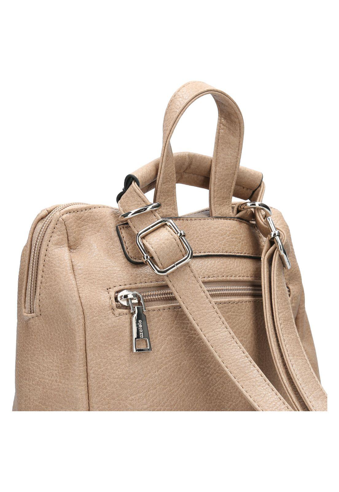 Mochila Convertible Mujer Edua Backbag Beige-3