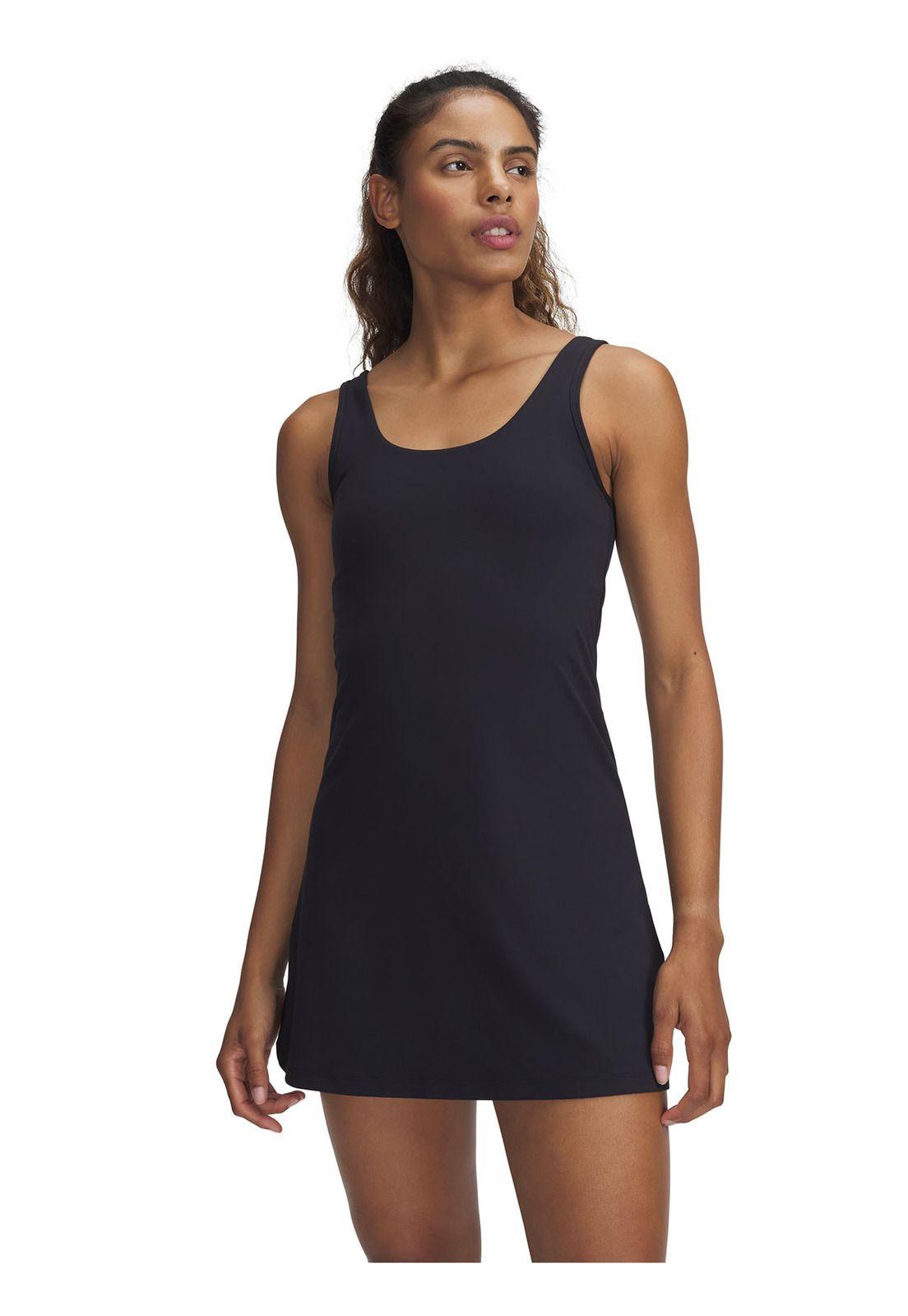 Vestido UA motion negro para mujer-0