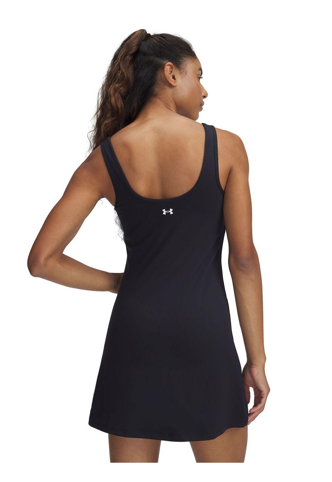 Vestido UA motion negro para mujer-1