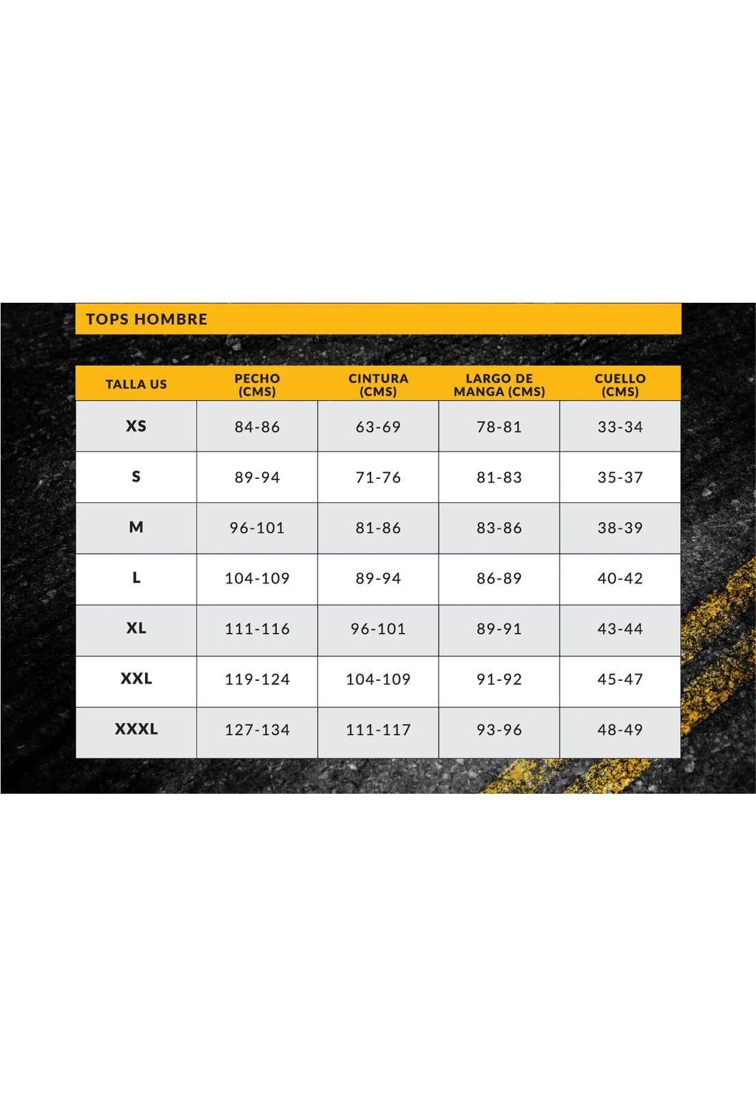 Polera Manga Larga Hombre Trademark Slim Negro-2