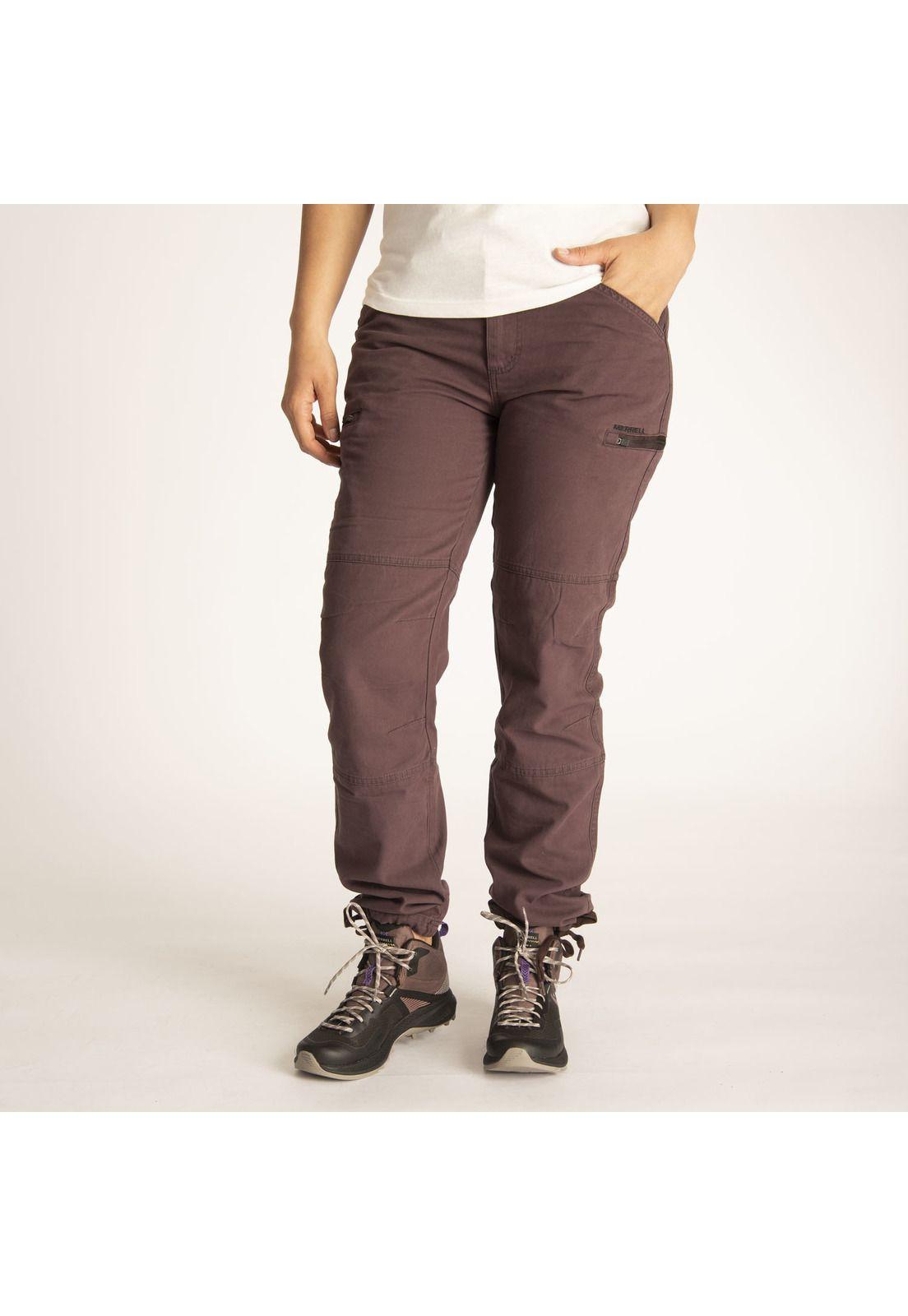 Pantalón Mujer Cargo Pants Morado-0