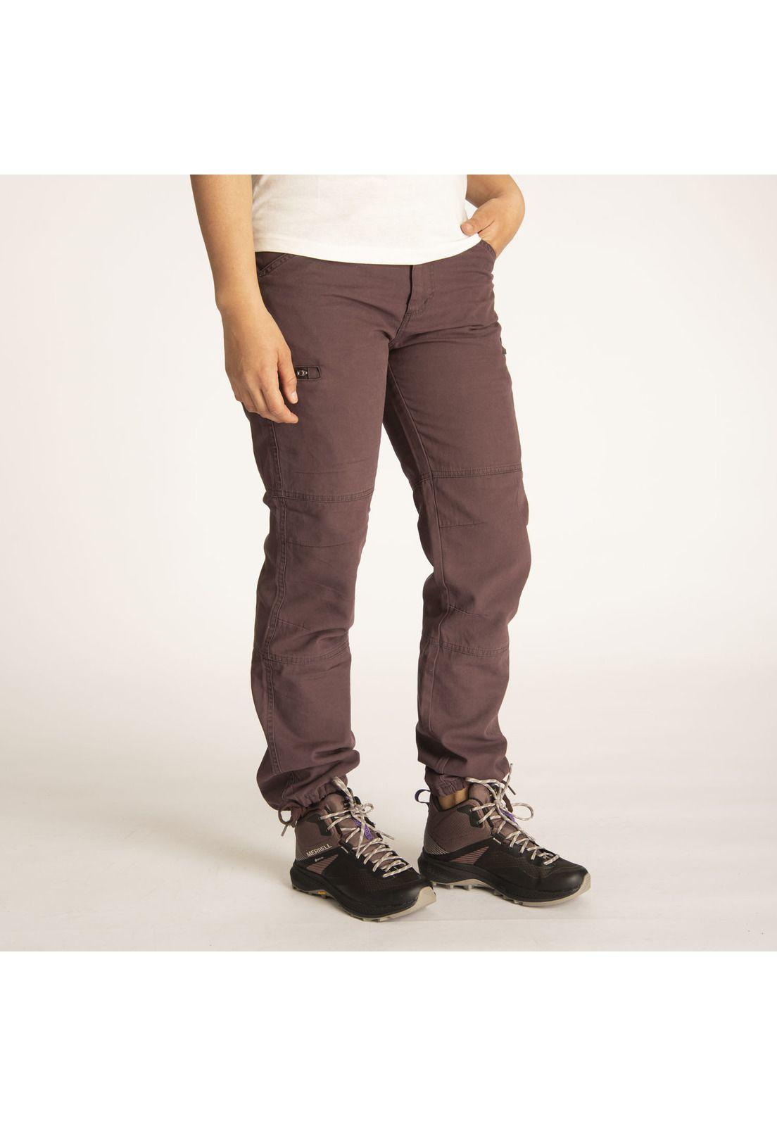 Pantalón Mujer Cargo Pants Morado-3