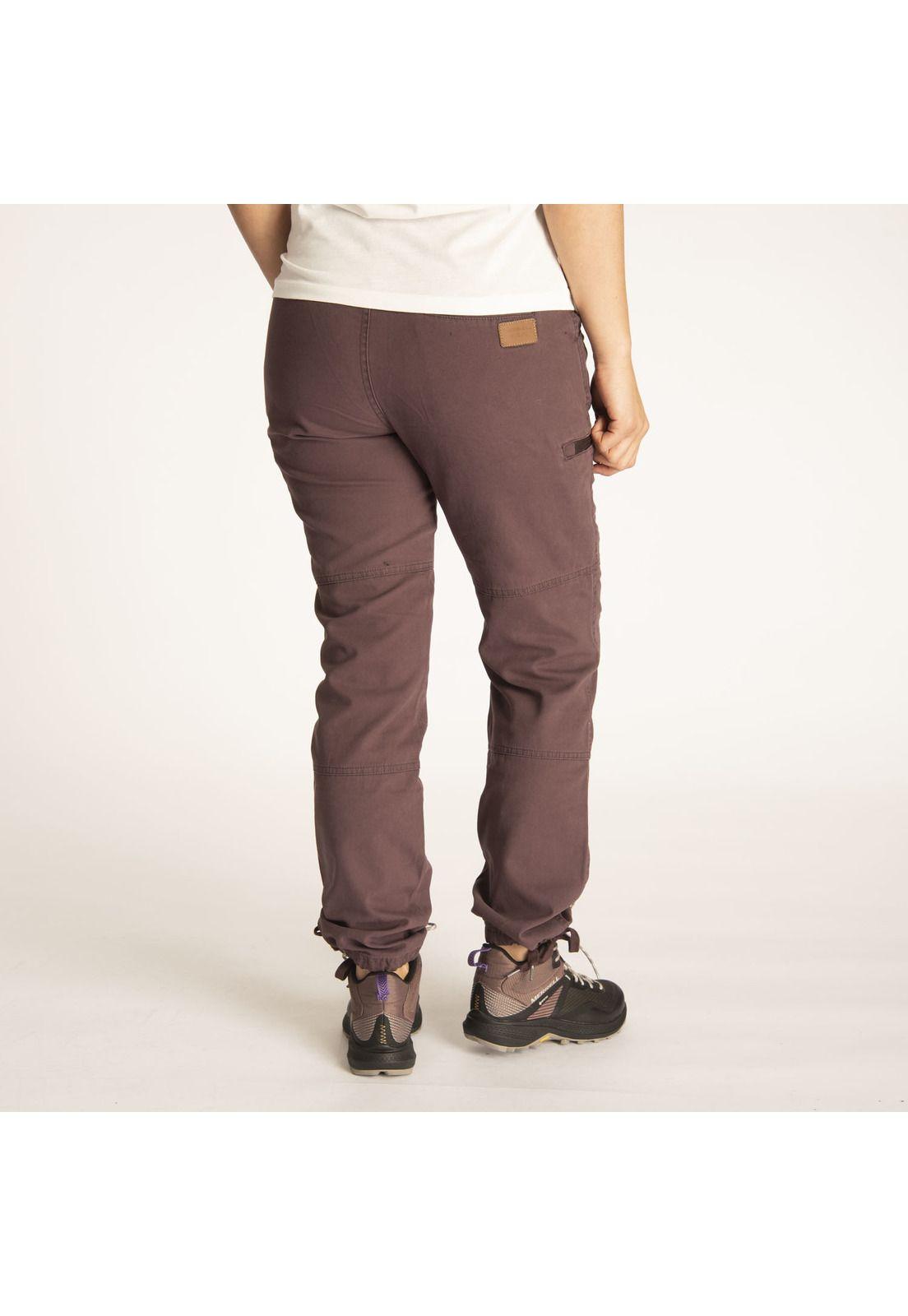 Pantalón Mujer Cargo Pants Morado-4