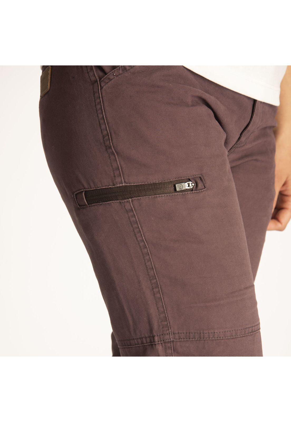 Pantalón Mujer Cargo Pants Morado-5