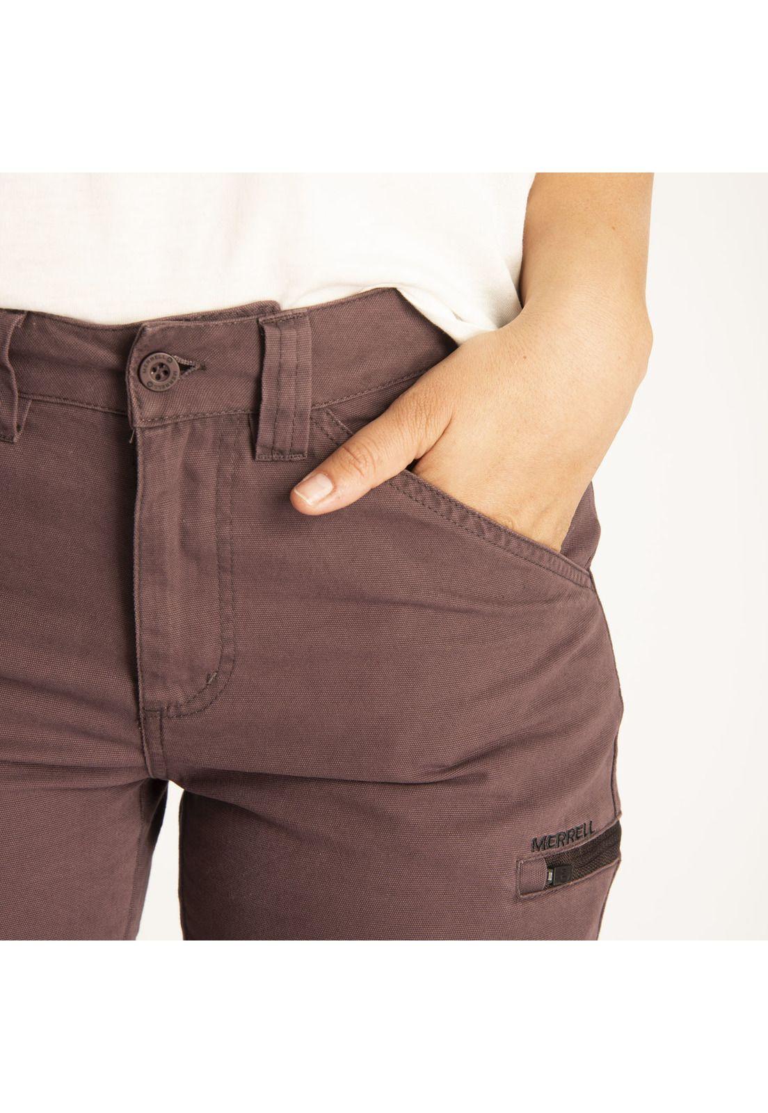 Pantalón Mujer Cargo Pants Morado-7