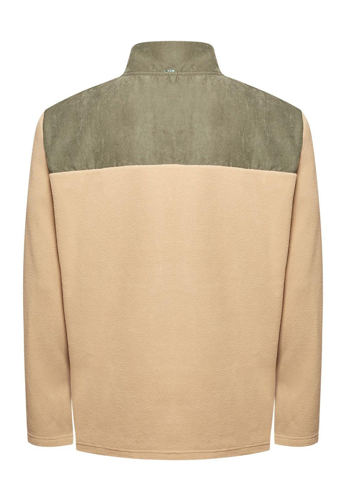 Polar Fibras Recicladas Hombre Glashalf Beige-1