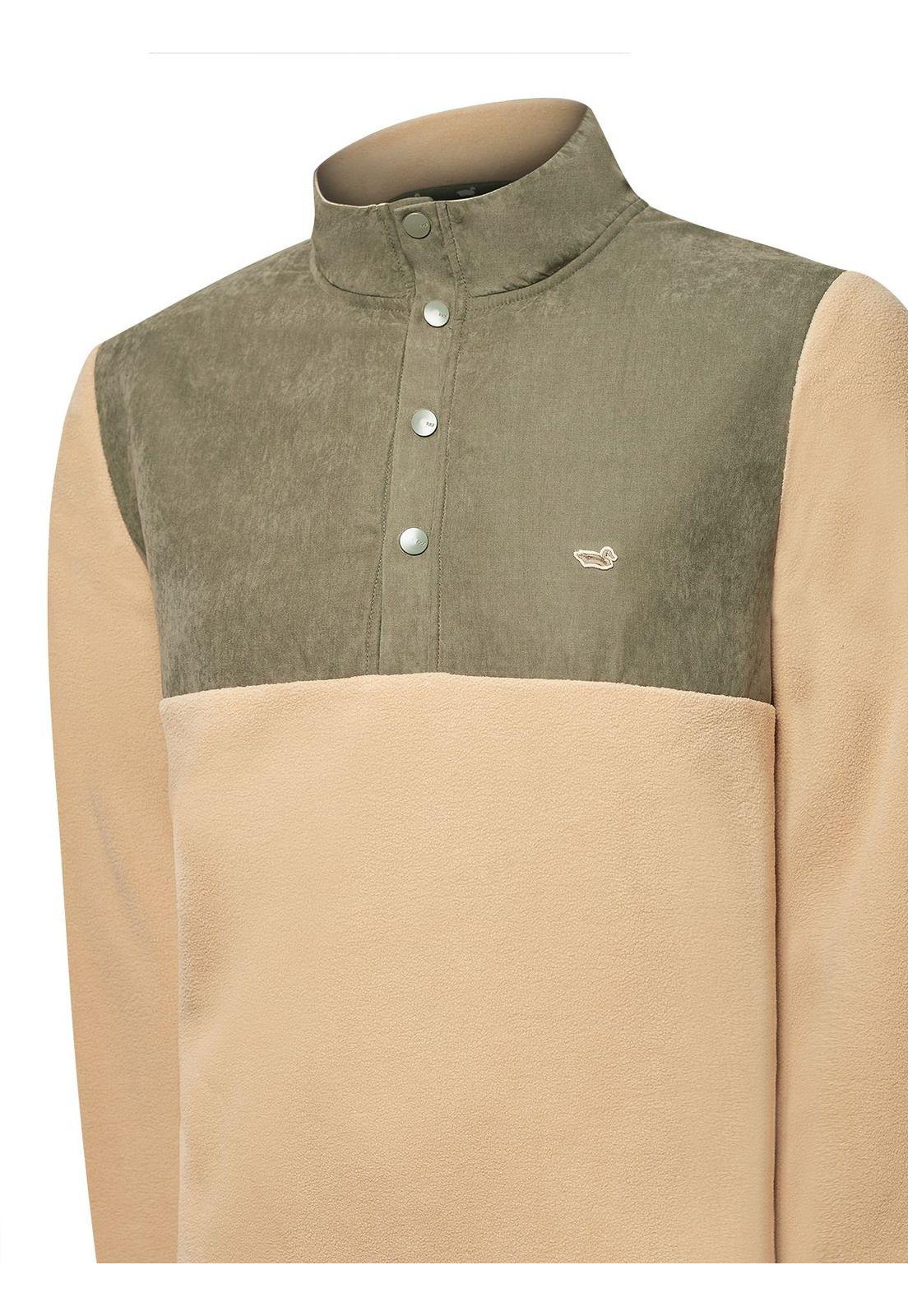 Polar Fibras Recicladas Hombre Glashalf Beige-3