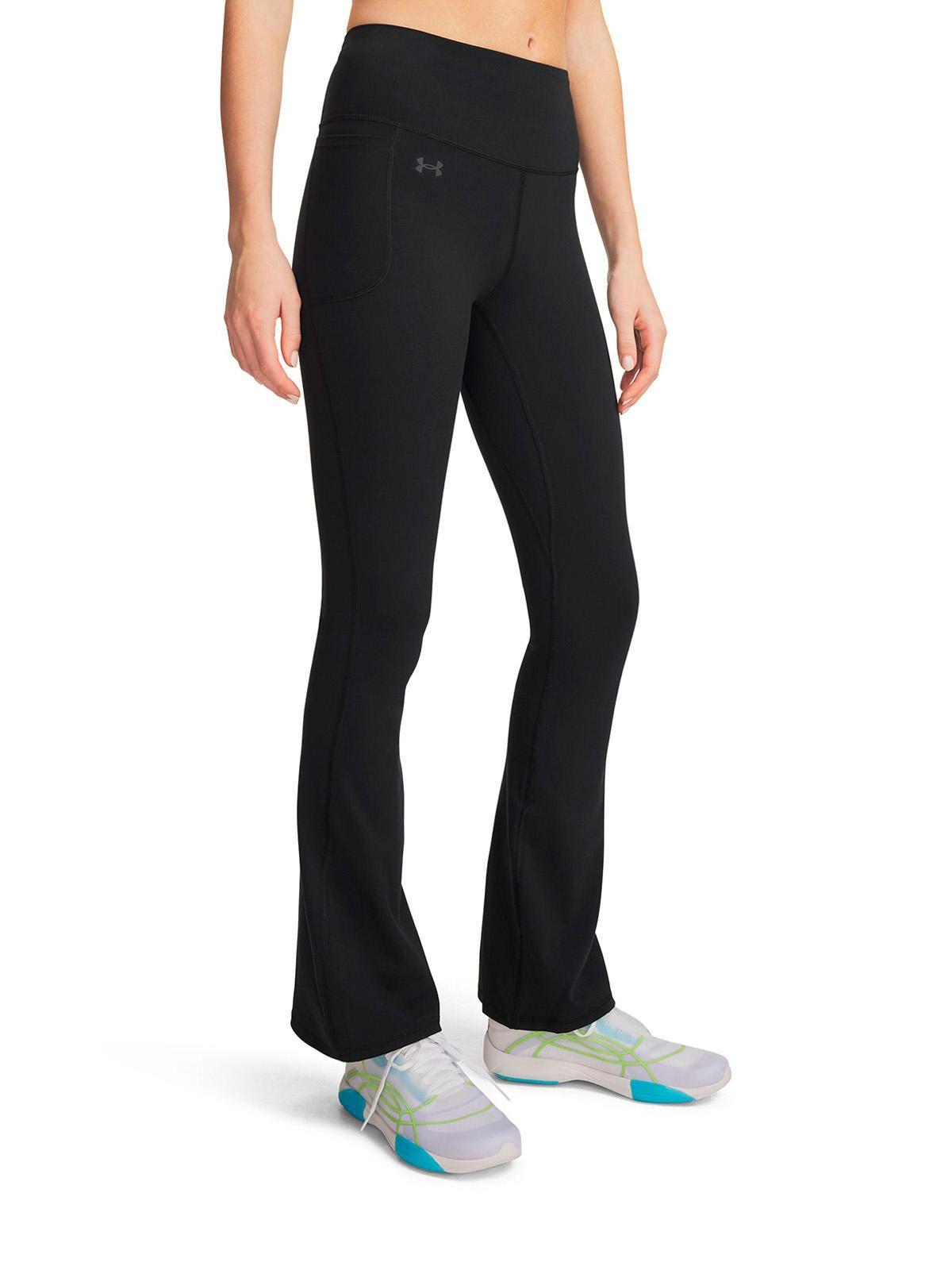 Pantalon UA Motion Flare Negro Mujer-3