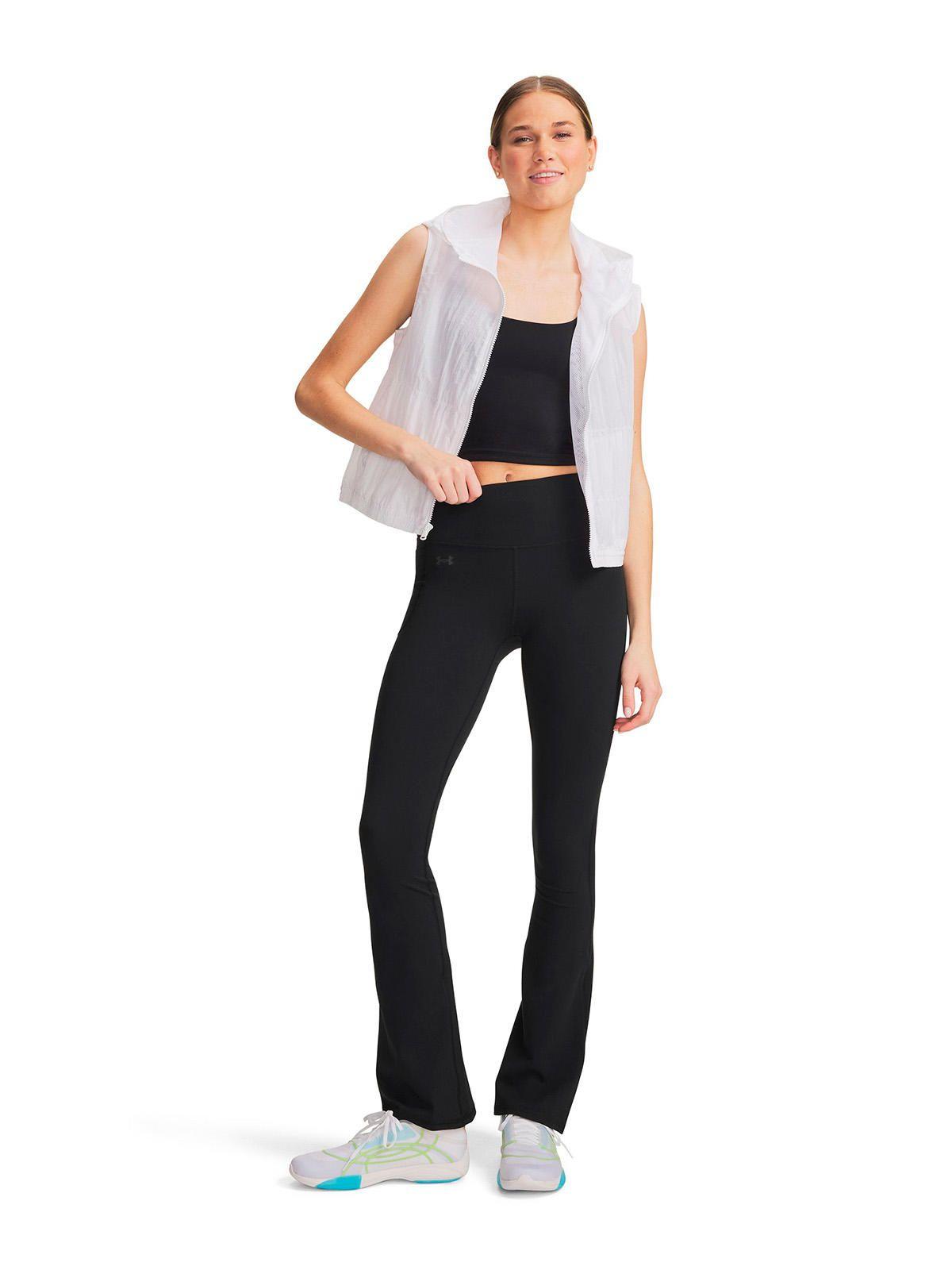 Pantalon UA Motion Flare Negro Mujer-5