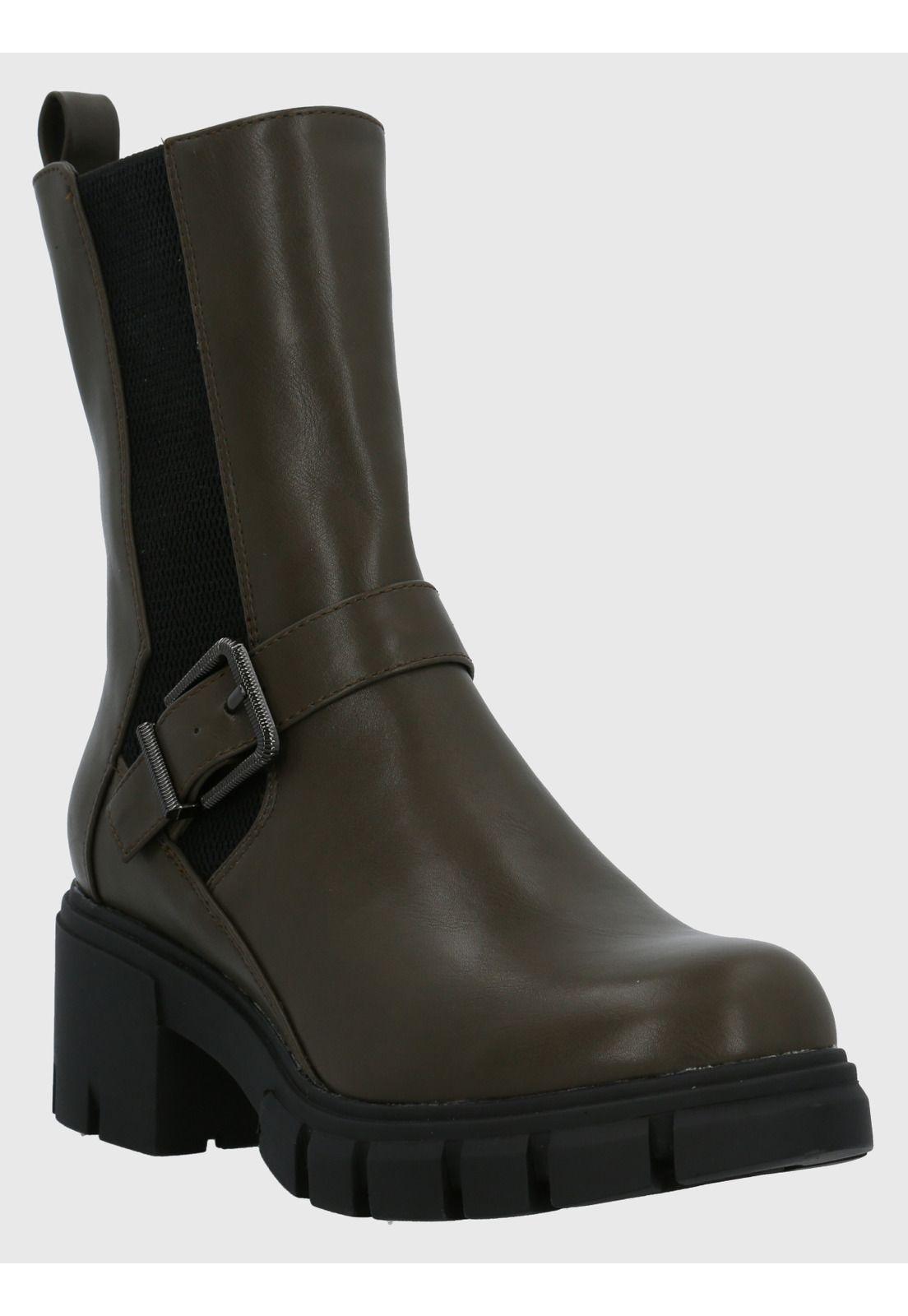 Bota Mujer Rep Verde Militar-0