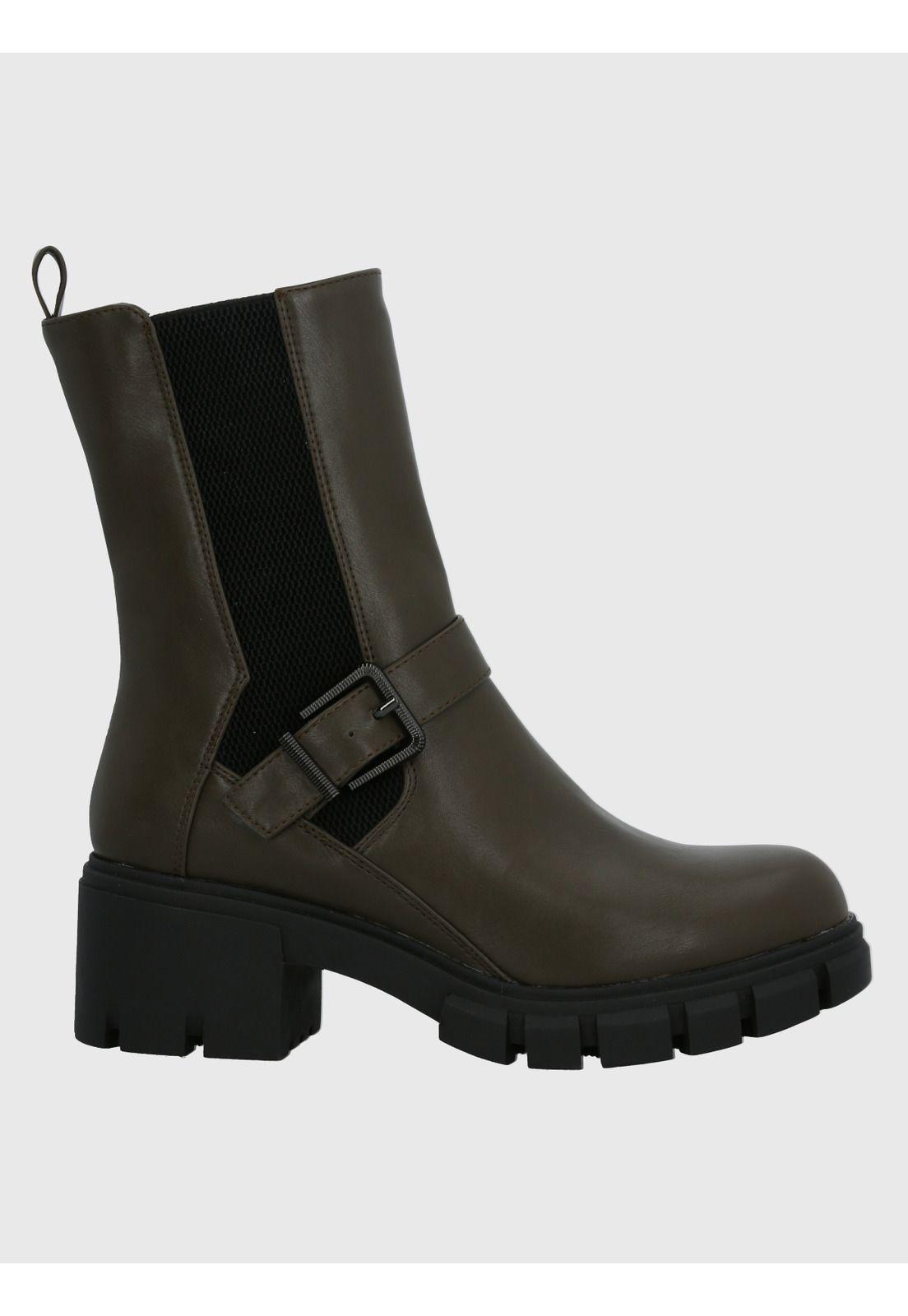 Bota Mujer Rep Verde Militar-1