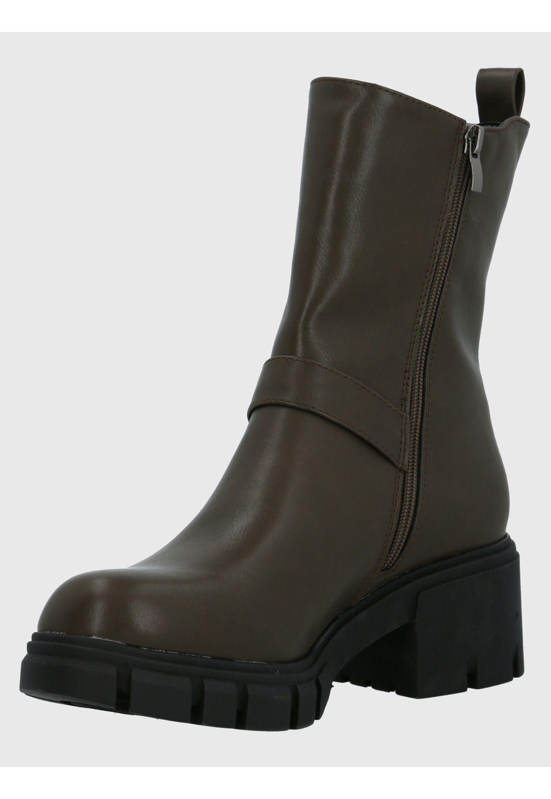 Bota Mujer Rep Verde Militar-5