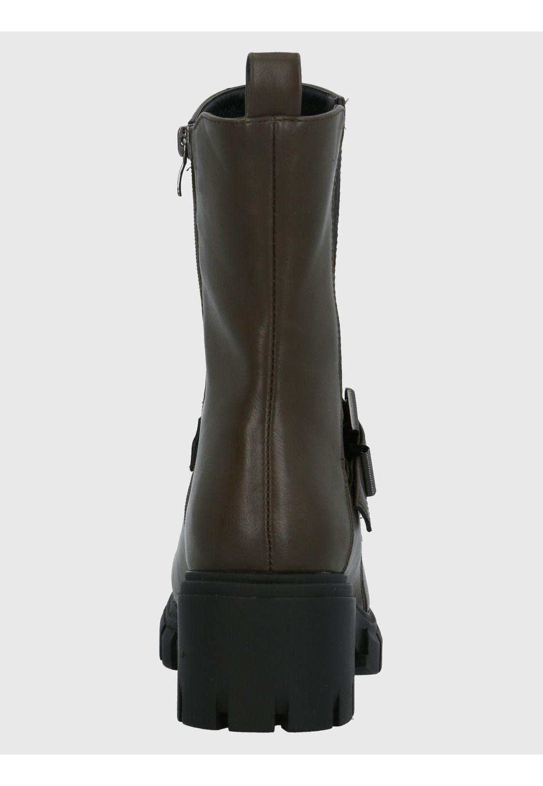 Bota Mujer Rep Verde Militar-6