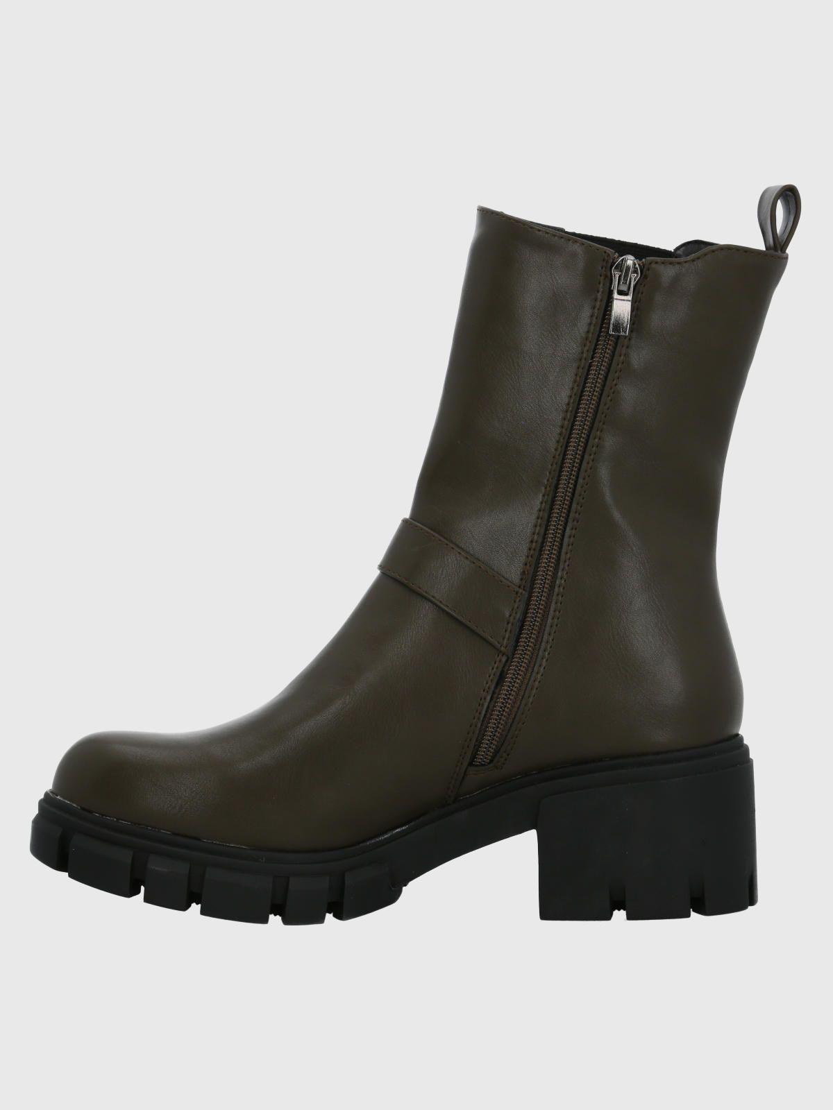 Bota Mujer Rep Verde Militar-4