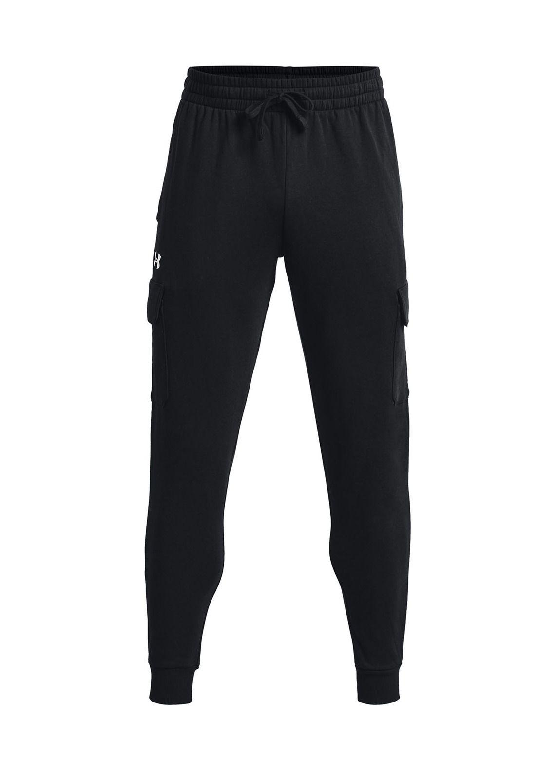 Joggers cargo UA Rival para hombre Negro-0