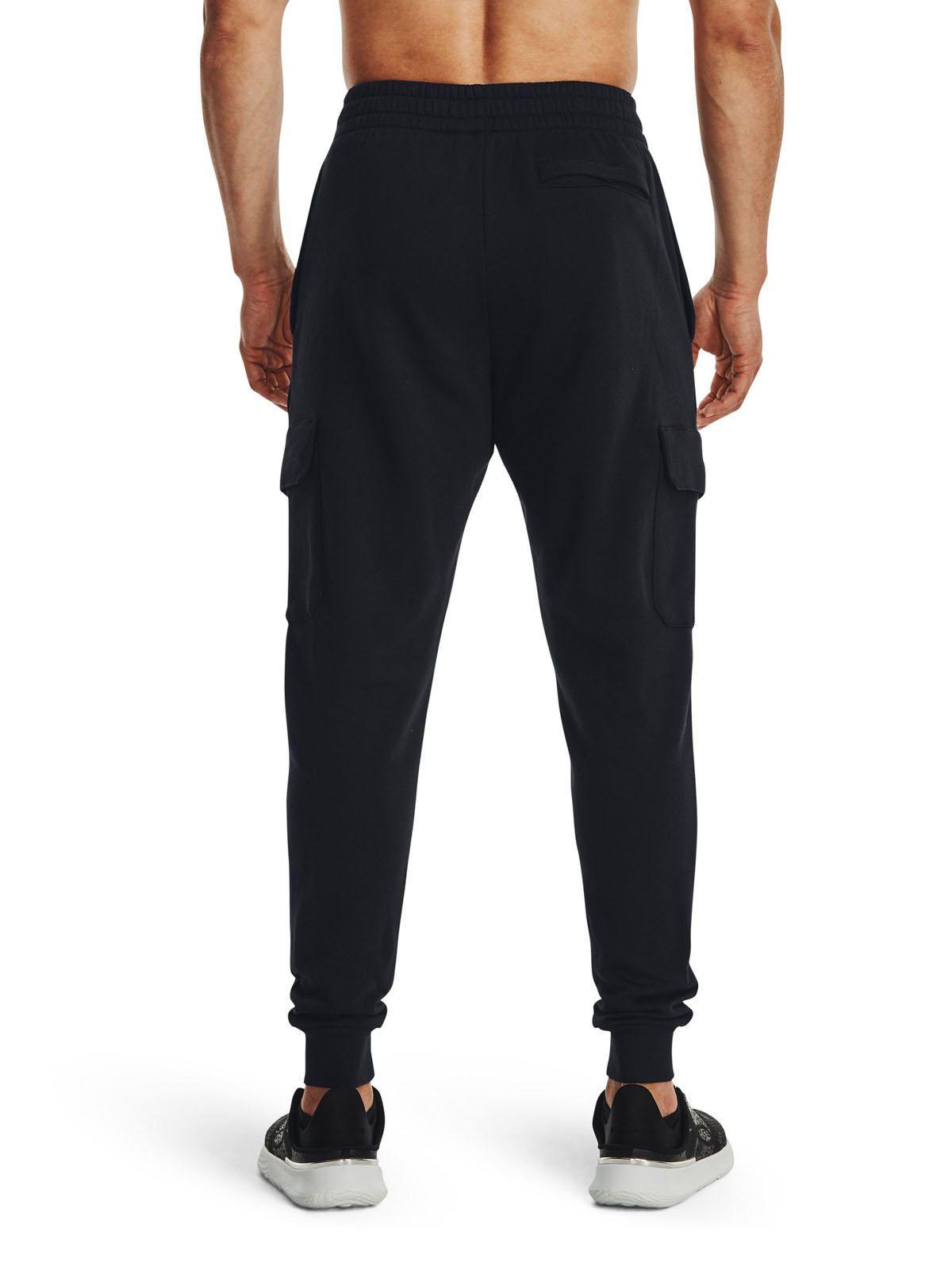 Joggers cargo UA Rival para hombre Negro-4
