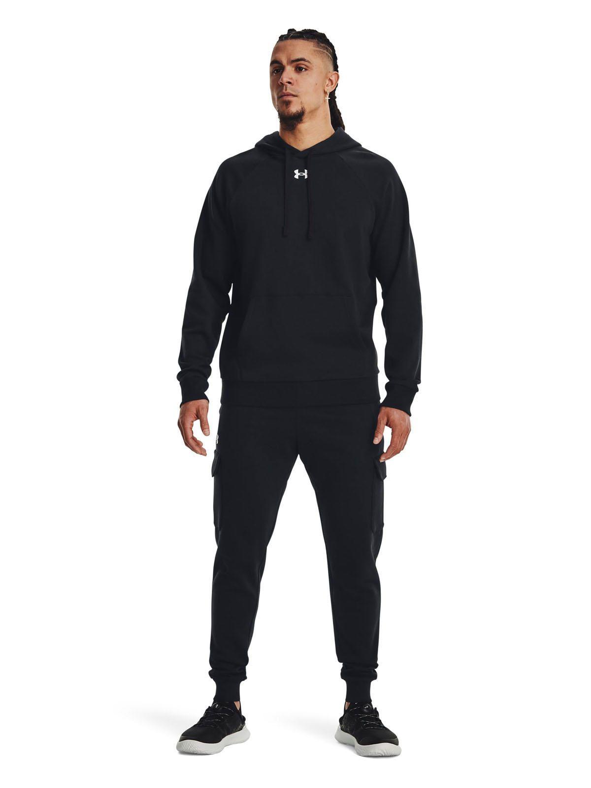 Joggers cargo UA Rival para hombre Negro-5