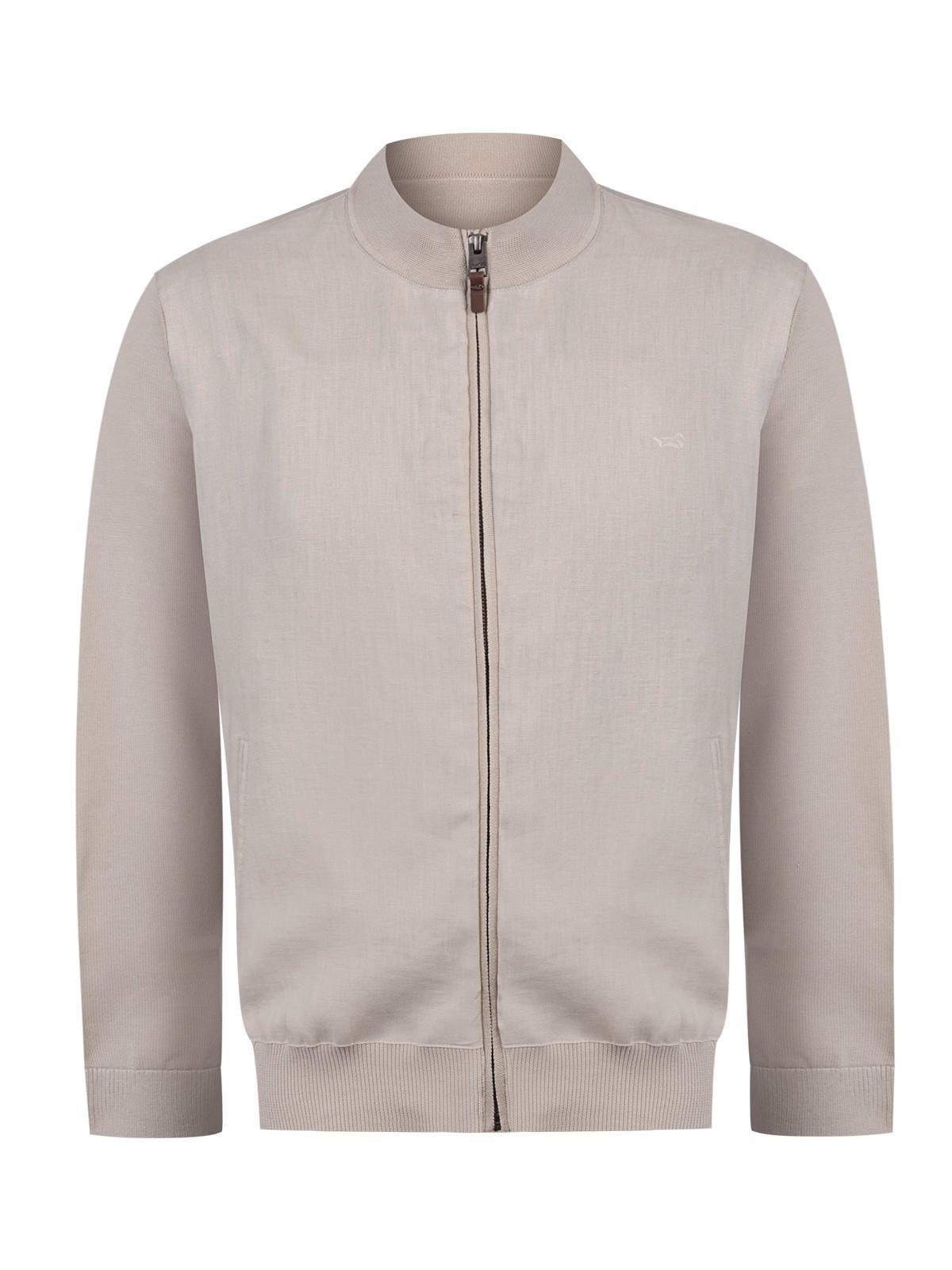 Chaqueta Lino Orgánico Hombre Velin Beige-0