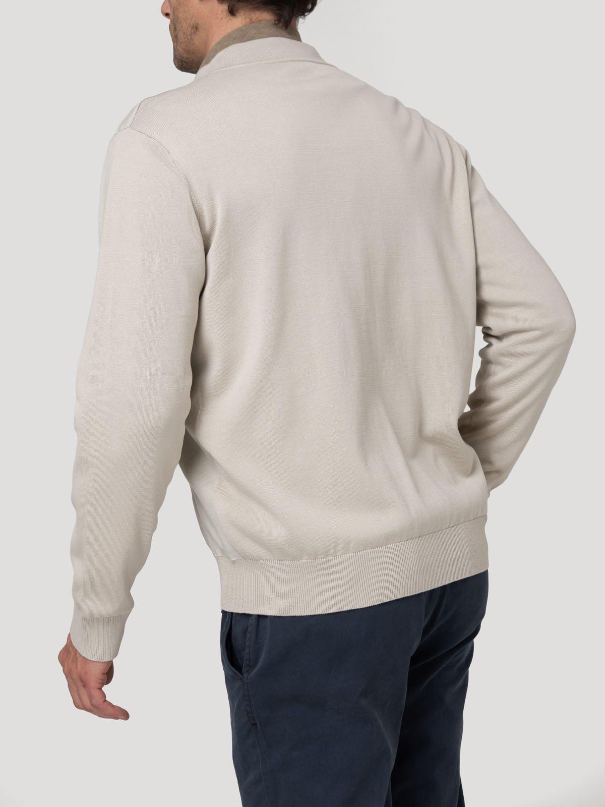 Chaqueta Lino Orgánico Hombre Velin Beige-5