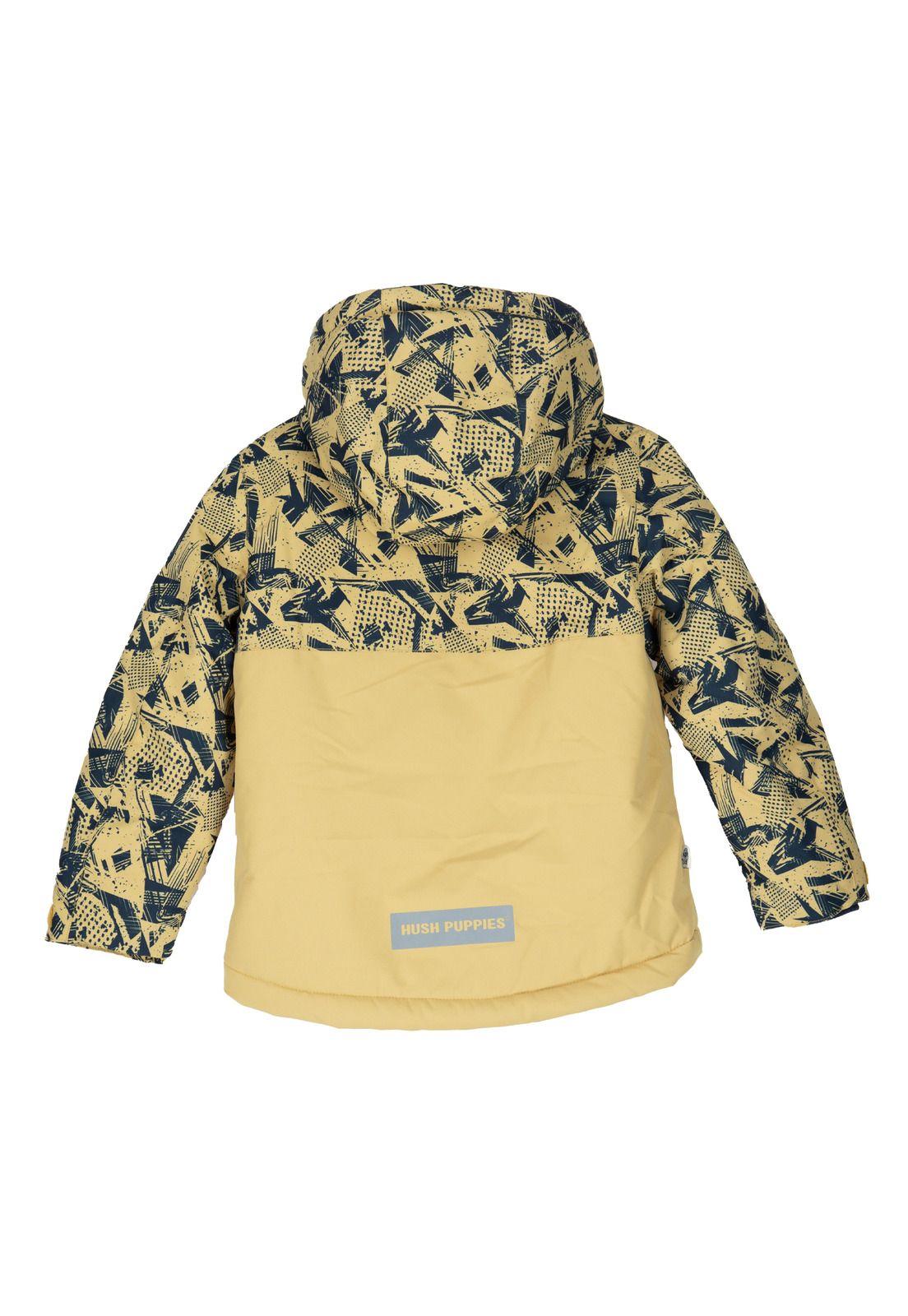 Parka Impermeable Niño Silvestre Amarillo-1