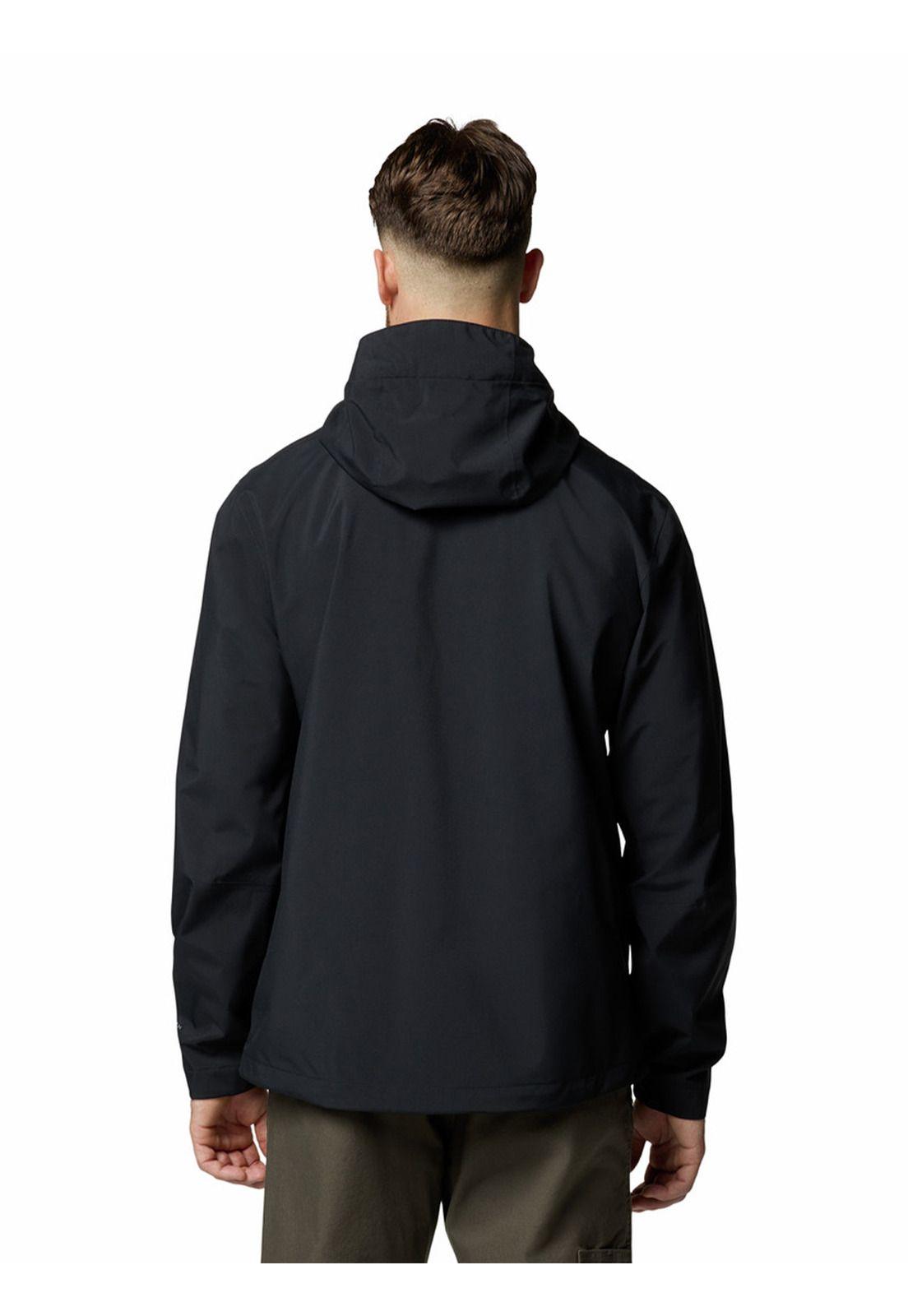 Cortaviento imperm Hombre Earth Explorer Negro-7