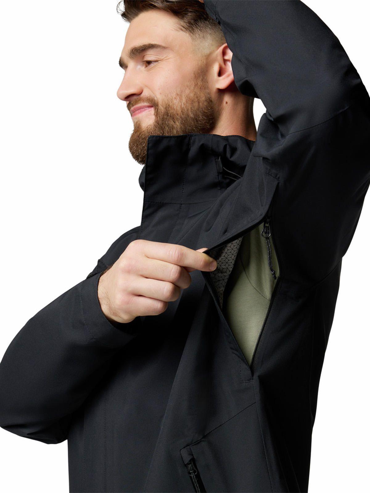 Cortaviento imperm Hombre Earth Explorer Negro-4