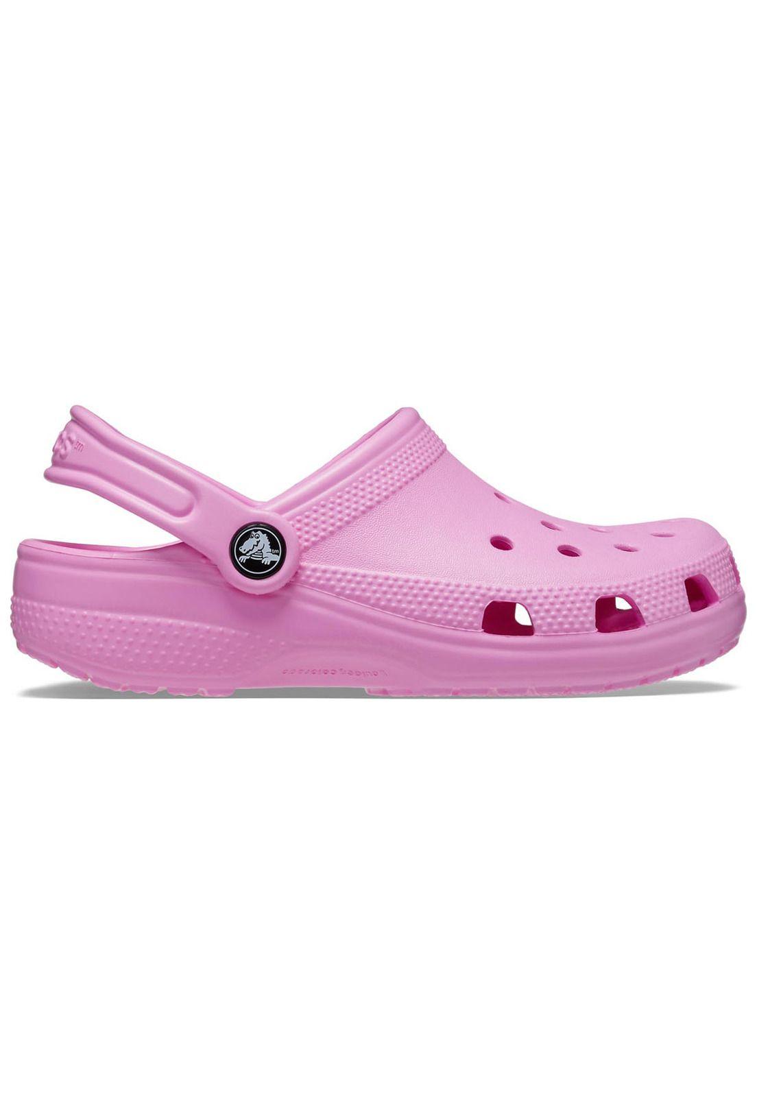 Zueco Niña Classic Clog K Rosado-0