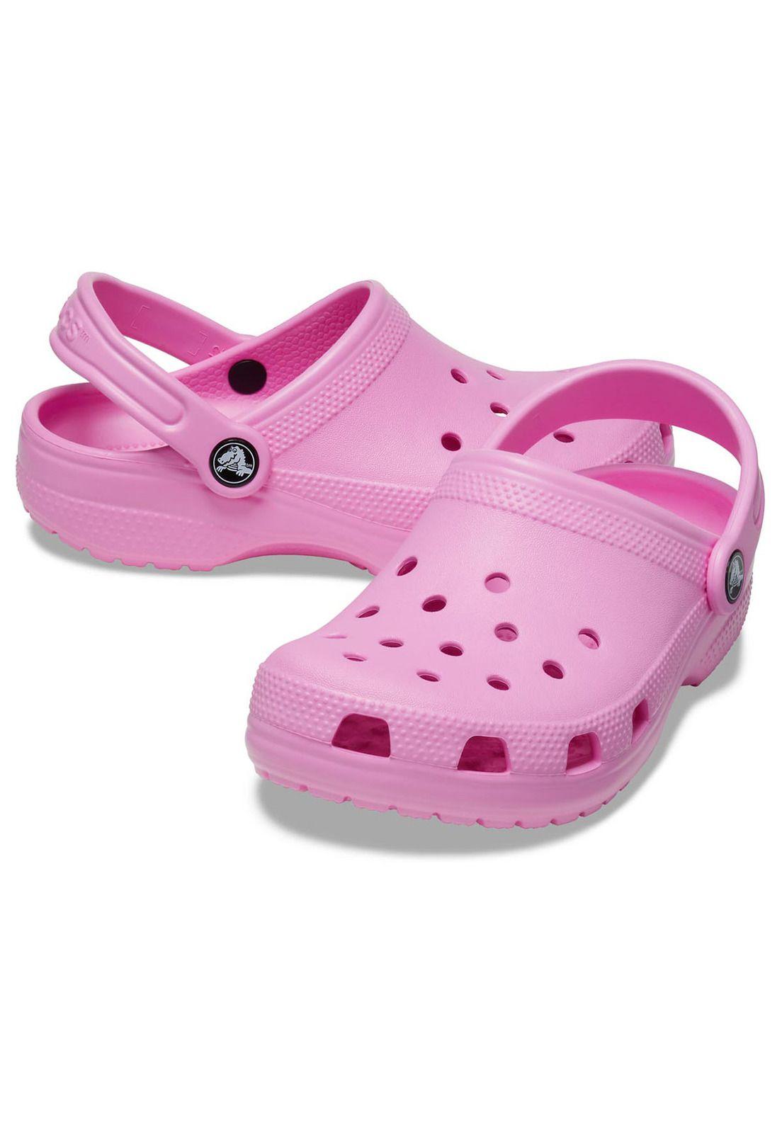 Zueco Niña Classic Clog K Rosado-3