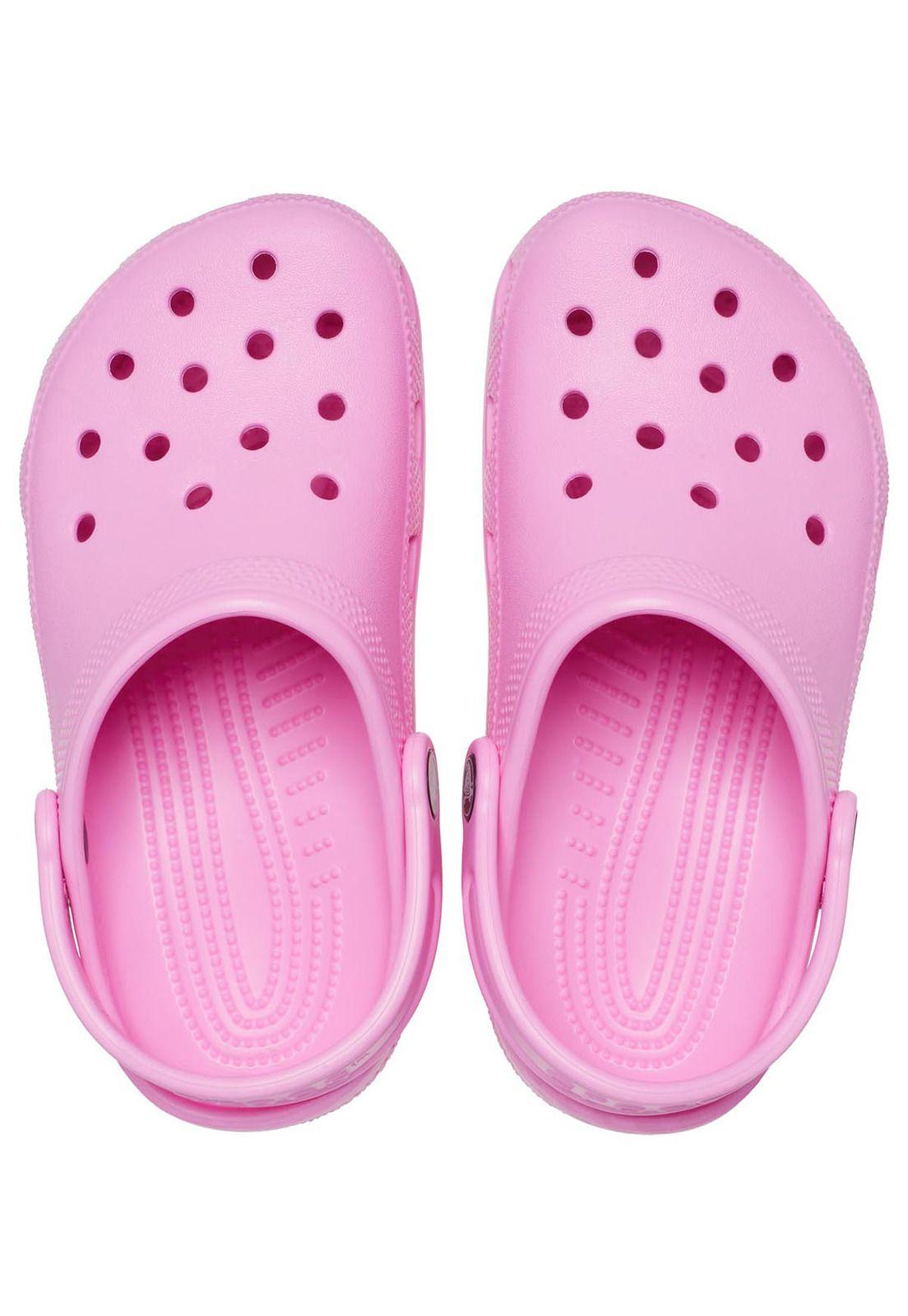Zueco Niña Classic Clog K Rosado-4
