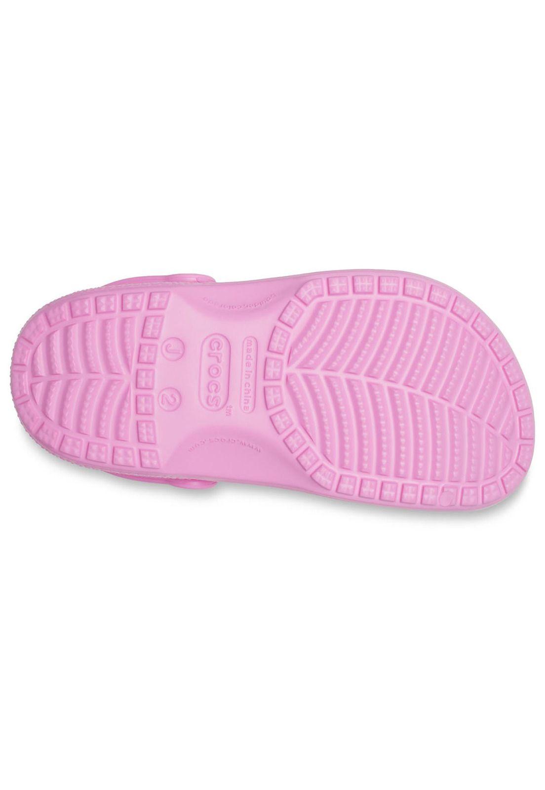 Zueco Niña Classic Clog K Rosado-5
