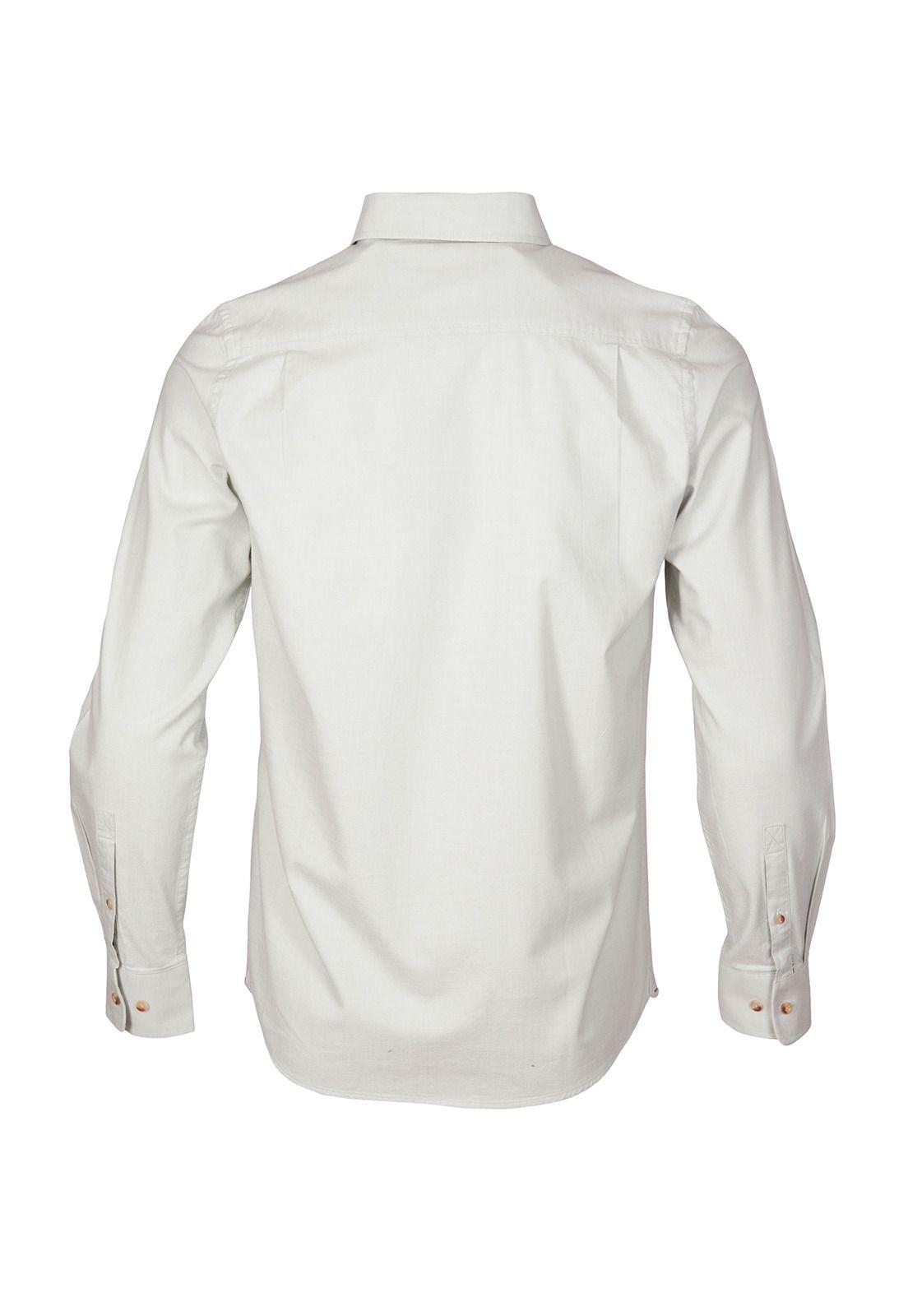 Camisa Algodón Orgánico Hombre Anzio Verde-1