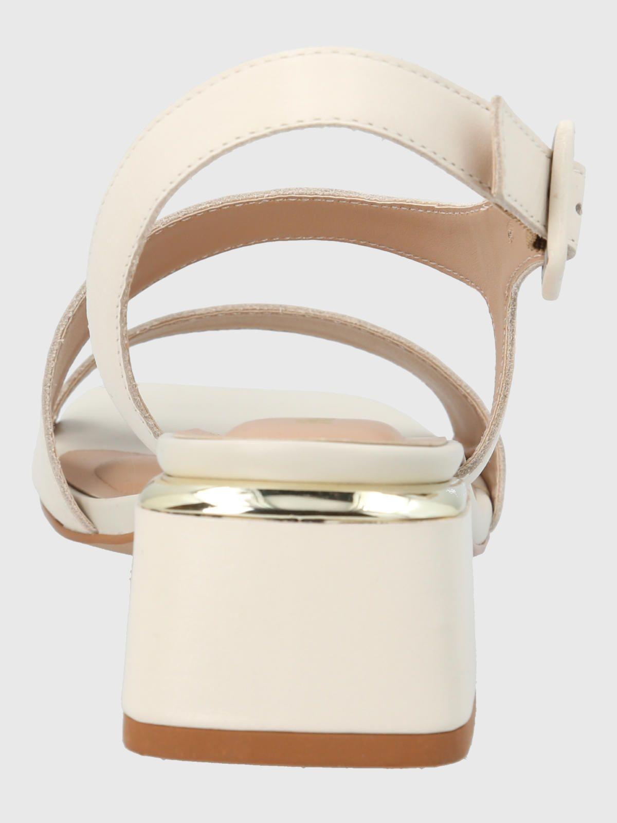 Sandalia Vestir Mujer Cuero Agna Blanca-6