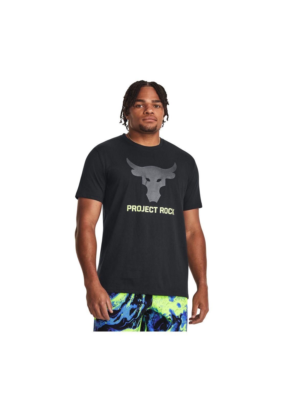 Polera M/C Train Project Rock Brahmanegro Hombre-3