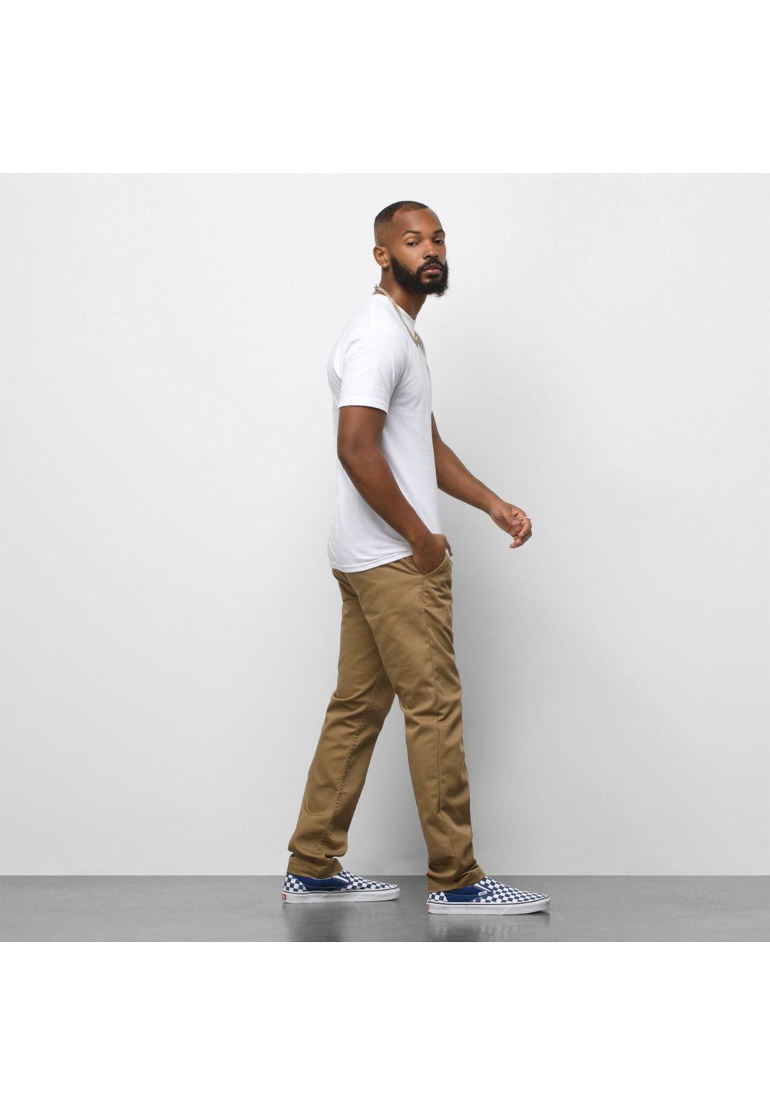 Pantalón Hombre Mn Authentic Chino Slim Pant Dirt-3