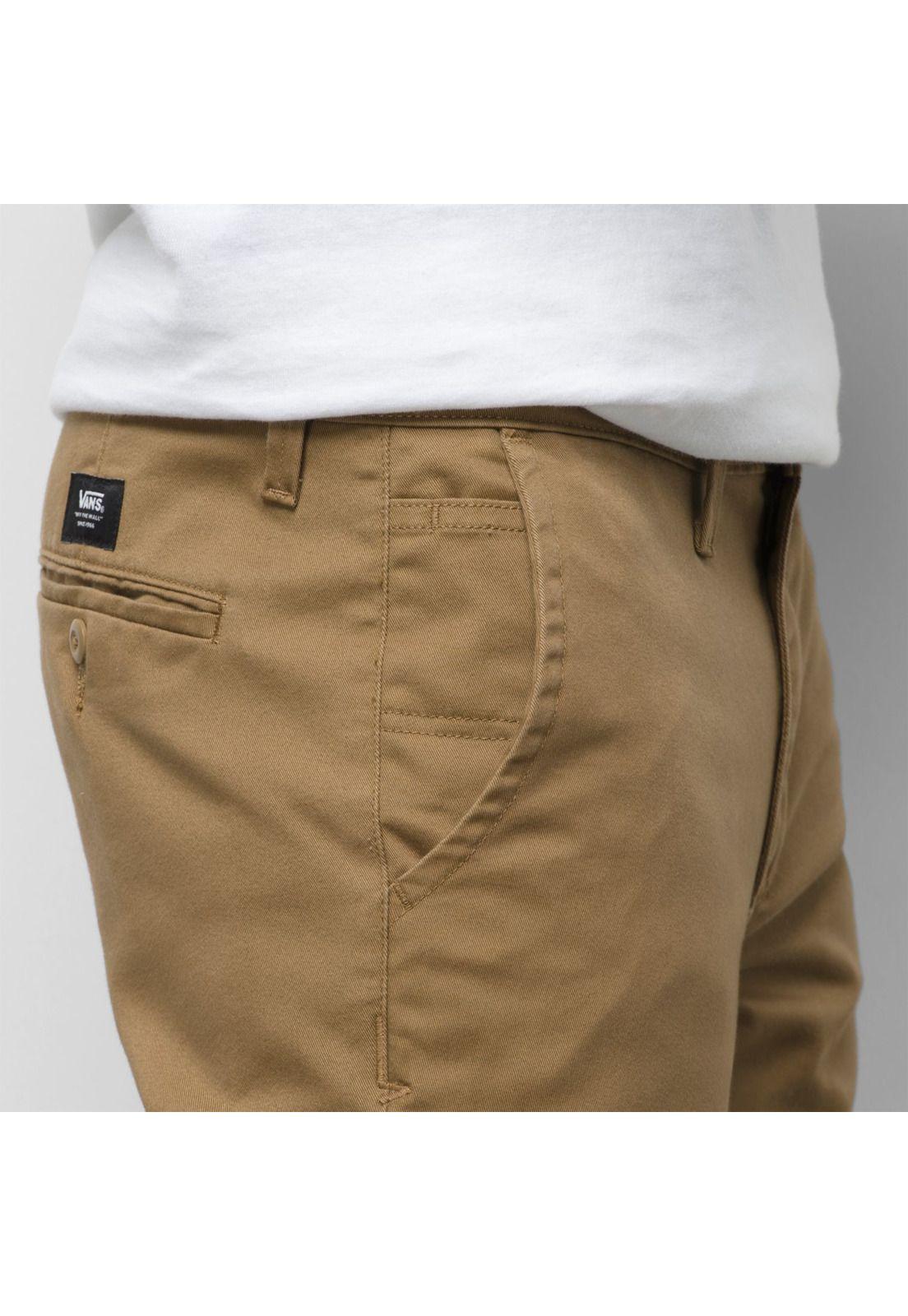 Pantalón Hombre Mn Authentic Chino Slim Pant Dirt-4
