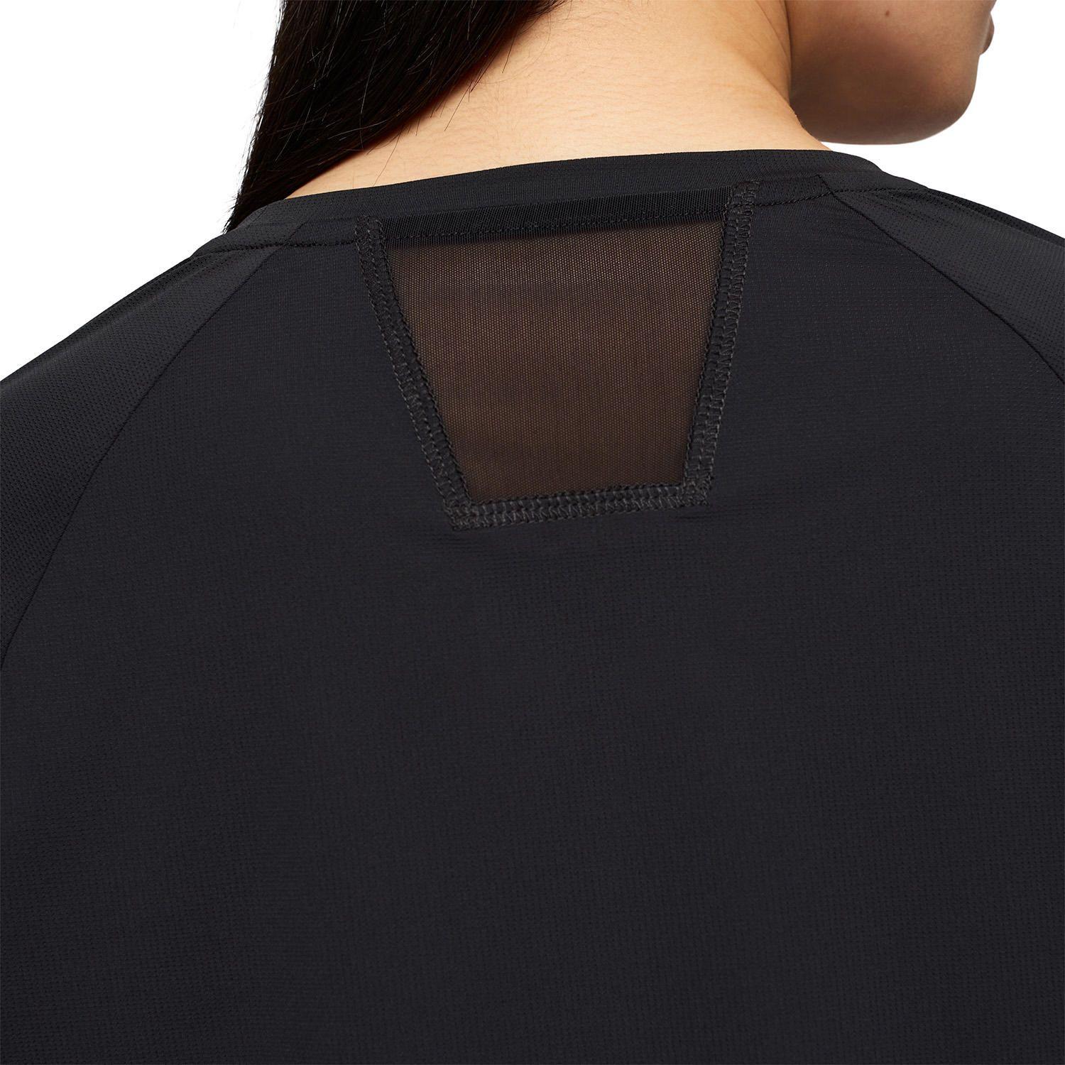 Polera ML Mujer Safan Running Ls Raglan Negro-5