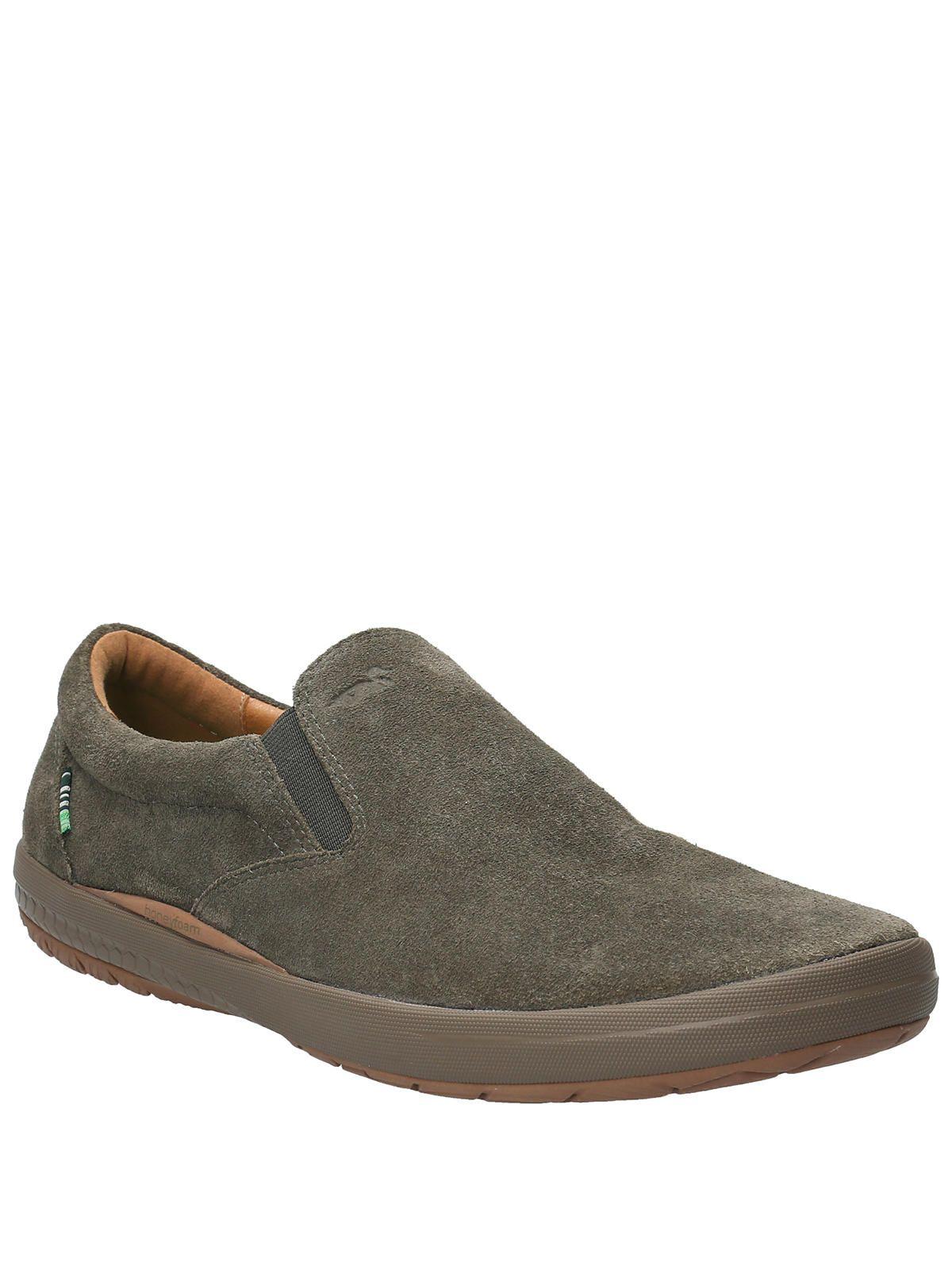 Zapatilla Cuero Hombre Rostock Verde-1