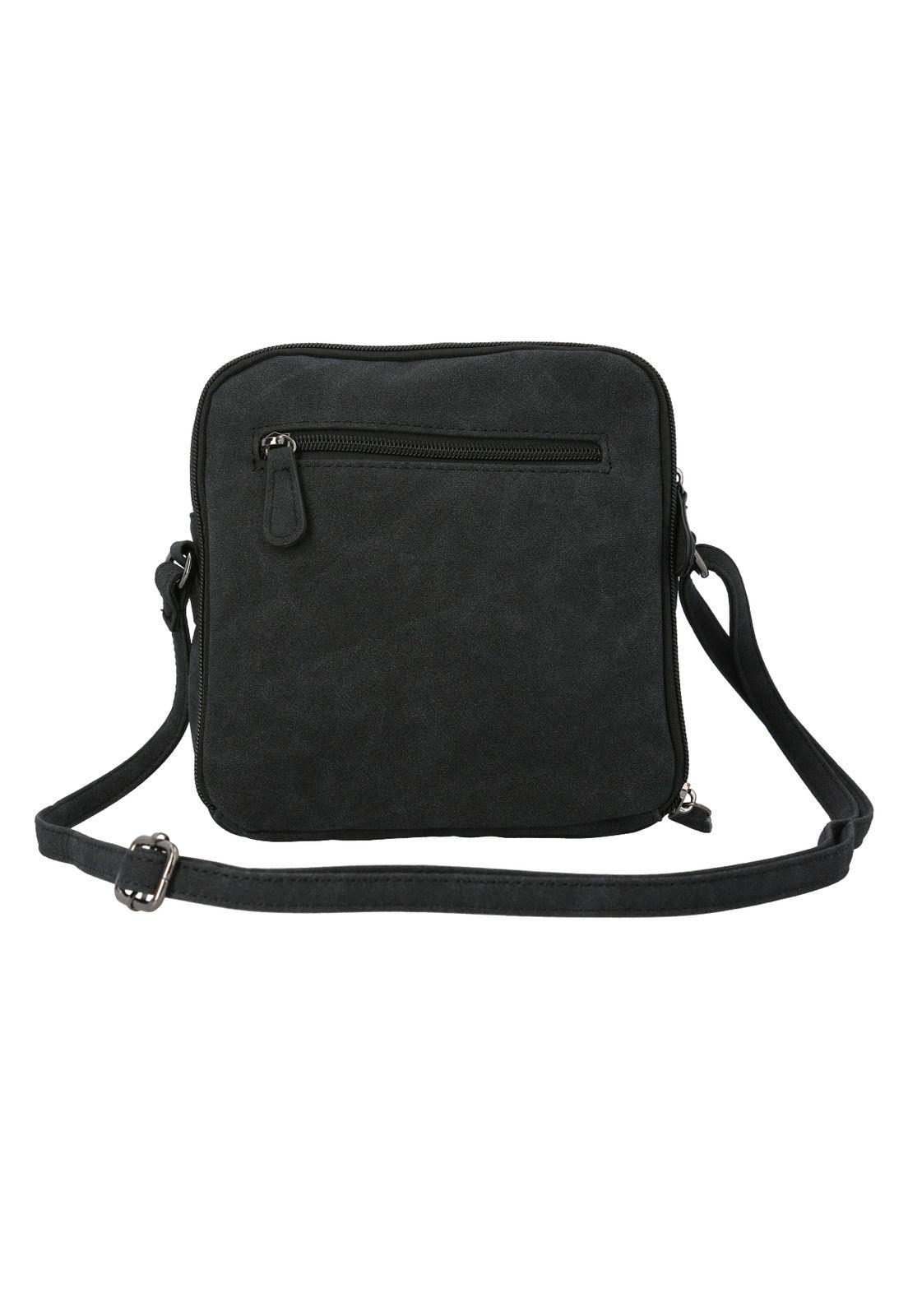 Cartera Negro Harmony Cross Mujer-2