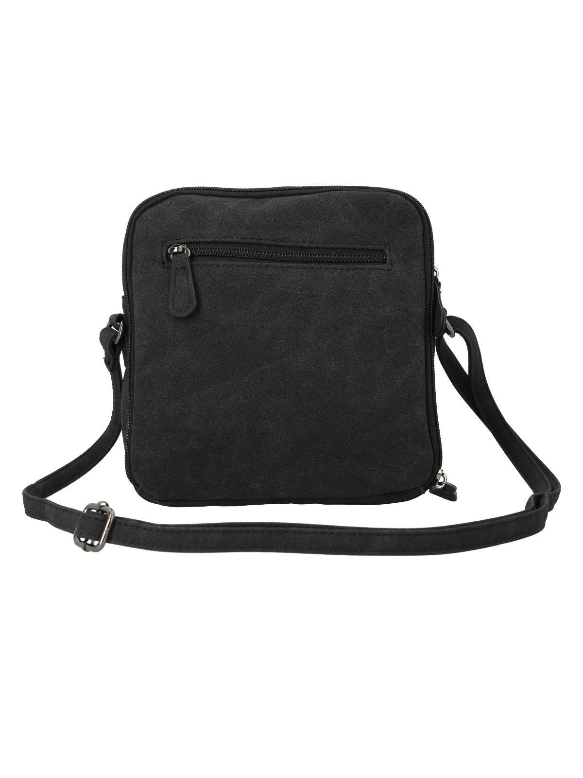 Cartera Negro Harmony Cross Mujer-2