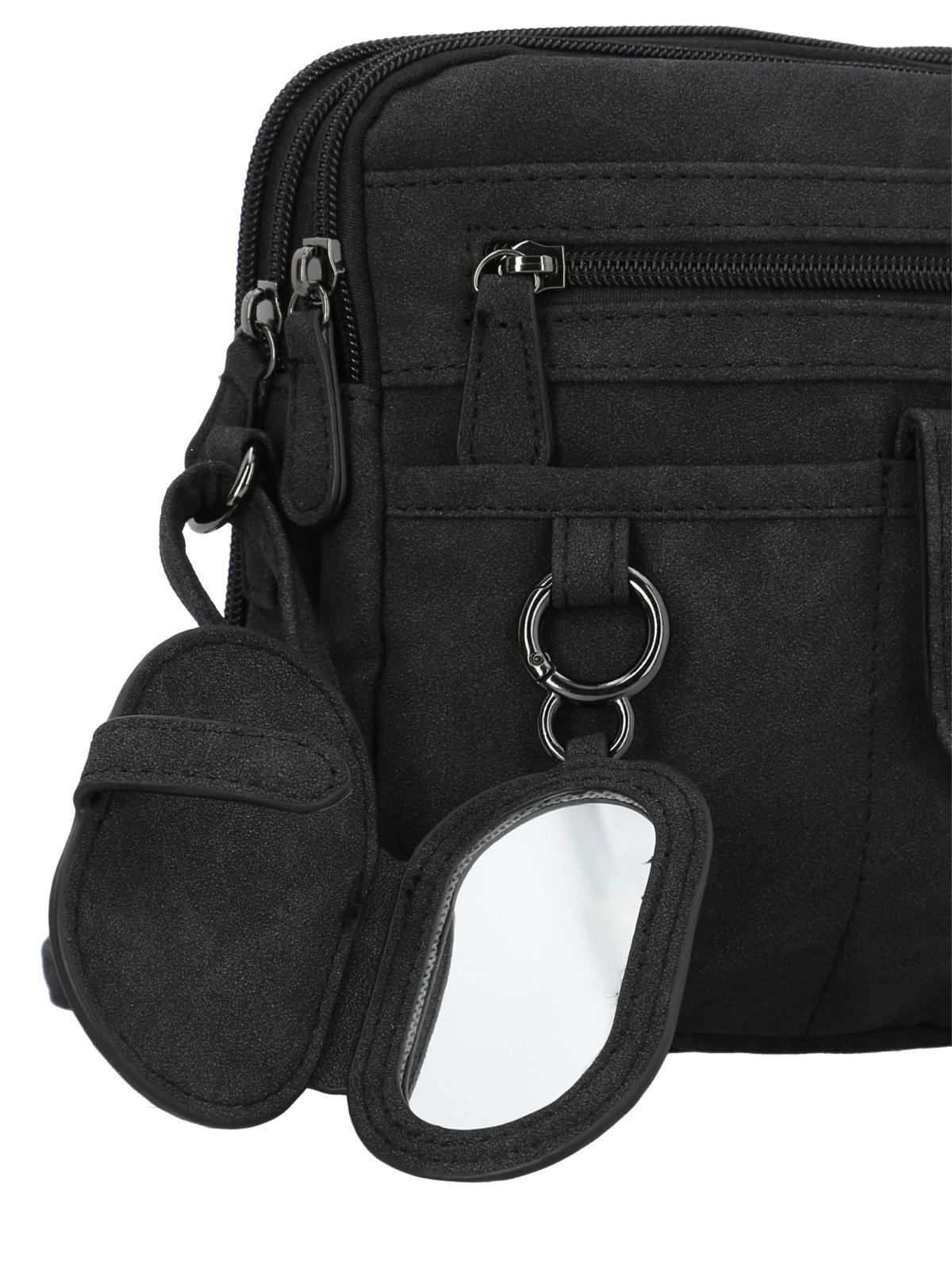 Cartera Negro Harmony Cross Mujer-4